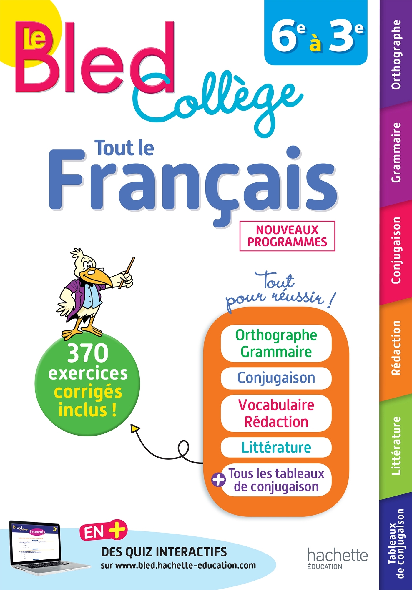 Bled Français Collège - Lisle Isabelle, Juillien Karine - HACHETTE EDUC