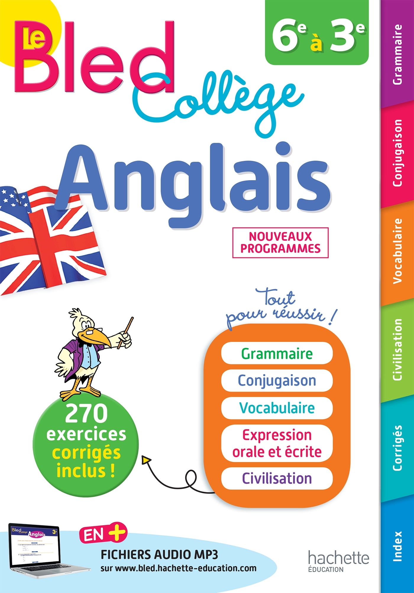 Bled Anglais Collège - Bonnet Carole, Simard Bénédicte, Poiré Christophe - HACHETTE EDUC