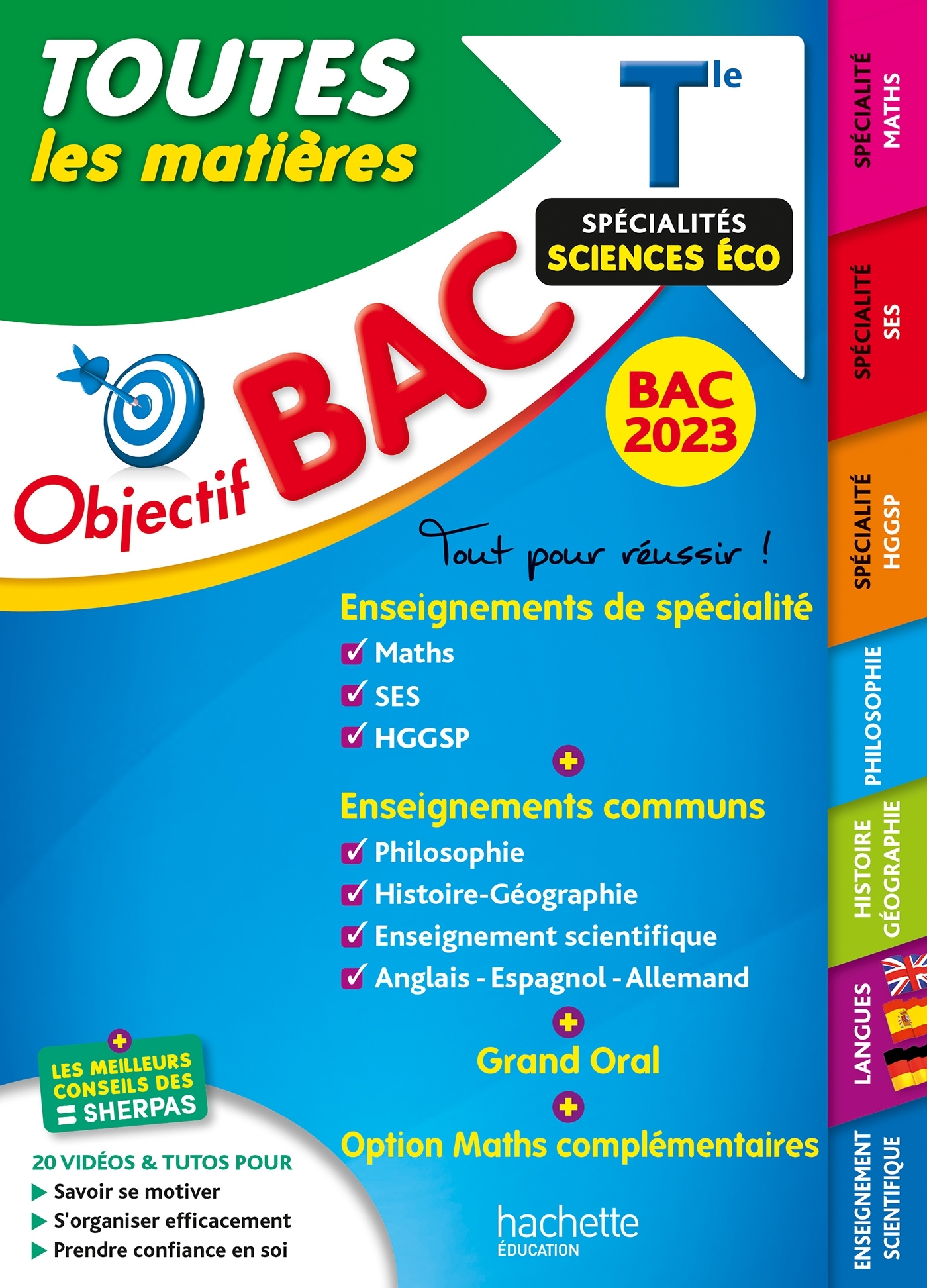 Objectif Bac 2023 - Term Spécialités Sciences éco Toutes les Matières - Blin A, Zardet Sébastien, Couteleau Louis-Marie, Chamand Pascal, Adoumié V., Rousseau P., Durand Yohann, Léonard Arnaud, Garnier Caroline, Salaun Michael, Nieuviarts Nathalie, Veyrier