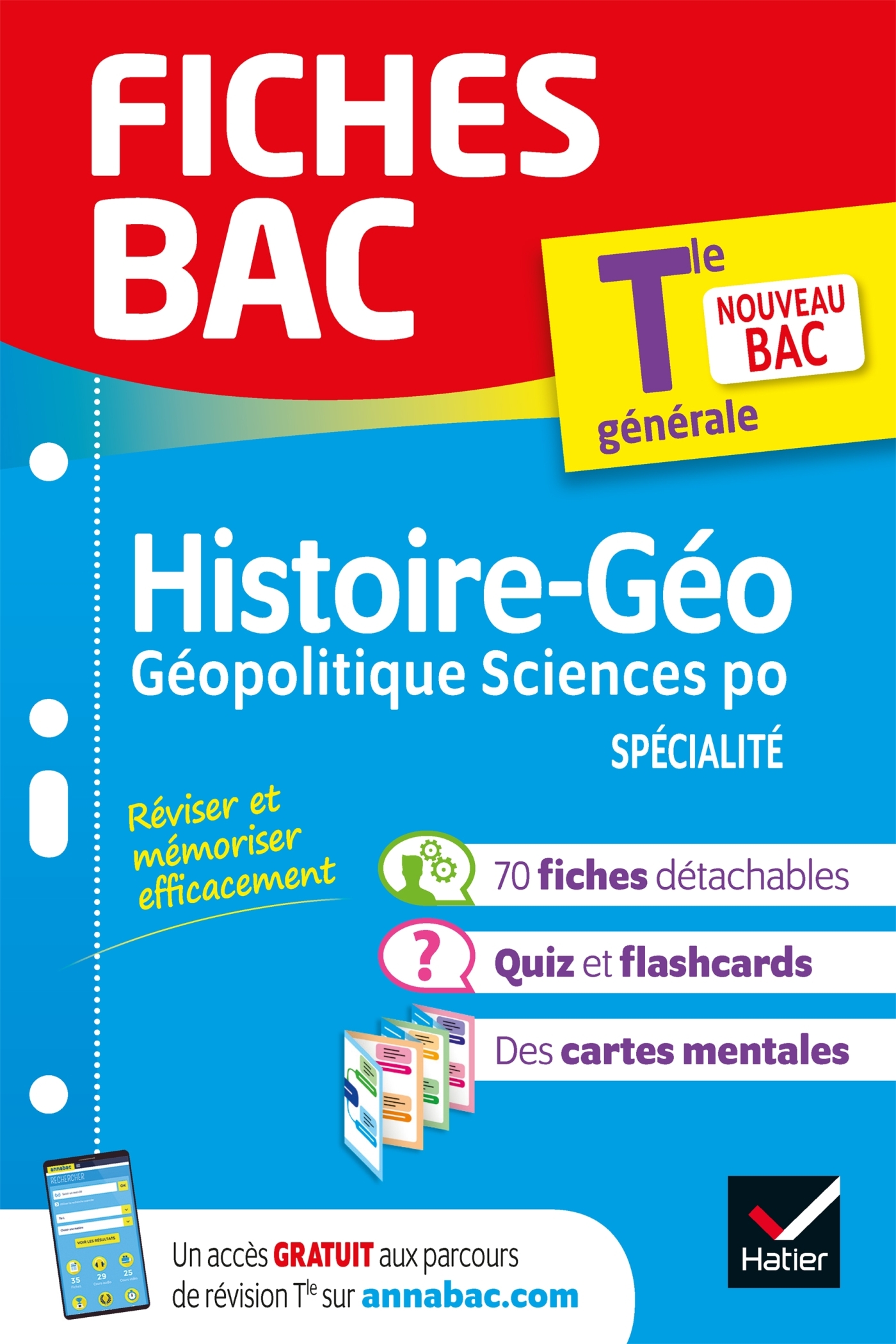 Fiches bac HGGSP Tle (spécialité) - Bac 2024 -   - HATIER