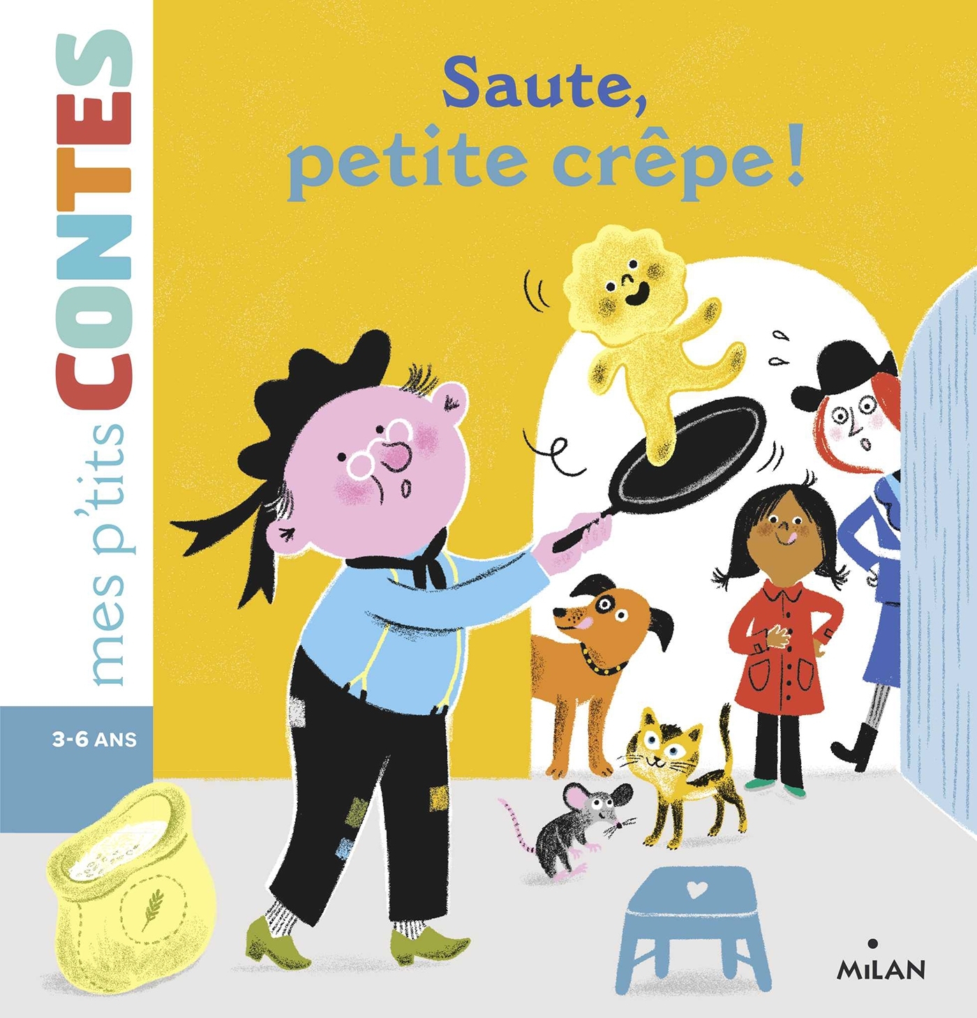 Saute, petite crêpe ! - Cathala Agnès, Guillerey Aurélie - MILAN