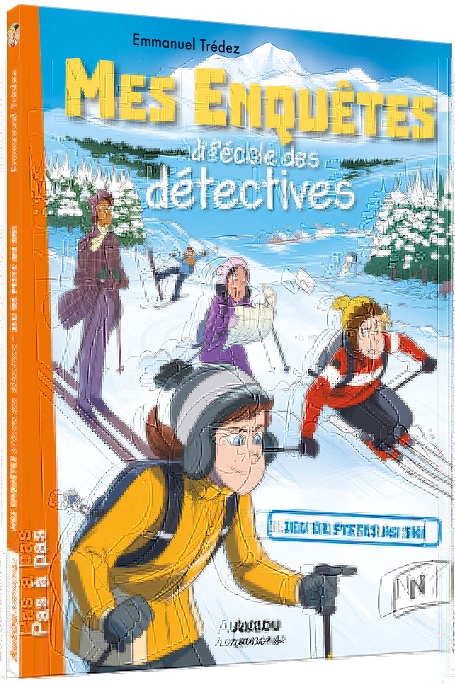 MES ENQUÊTES À L'ÉCOLE DES DÉTECTIVES - TOME 4 - JEU DE PISTES AU SKI - Trédez Emmanuel Trédez Emmanuel, Auren Auren, tredez emmanuel , Auren  - AUZOU