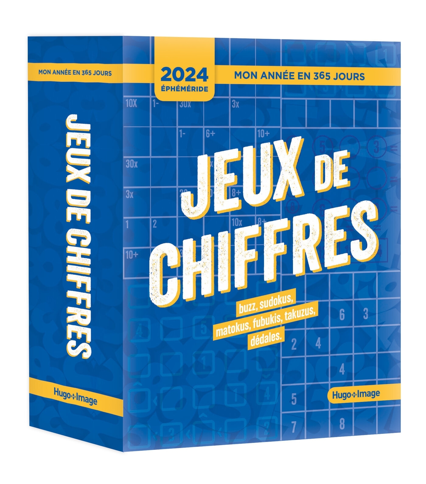 Mon année - 365 jeux de chiffres 2024 -   - HUGO IMAGE