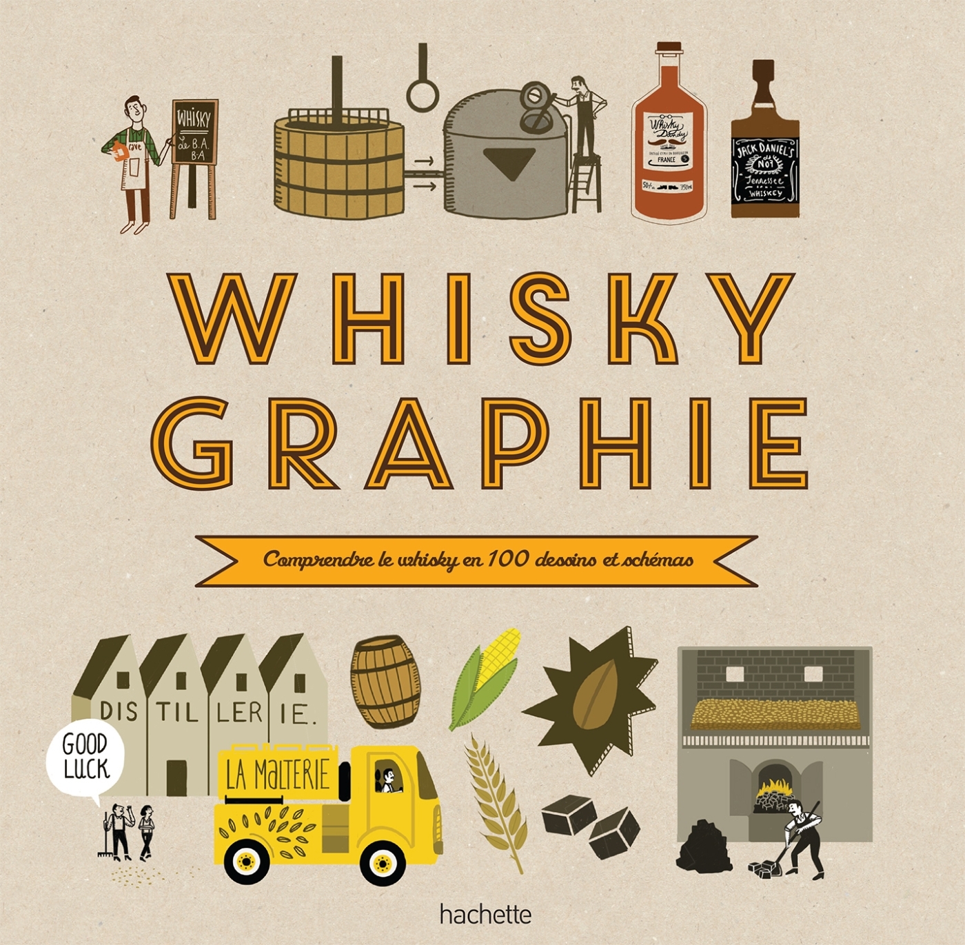 Whiskygraphie - Foufelle Dominique, Denturck Melody - HACHETTE PRAT