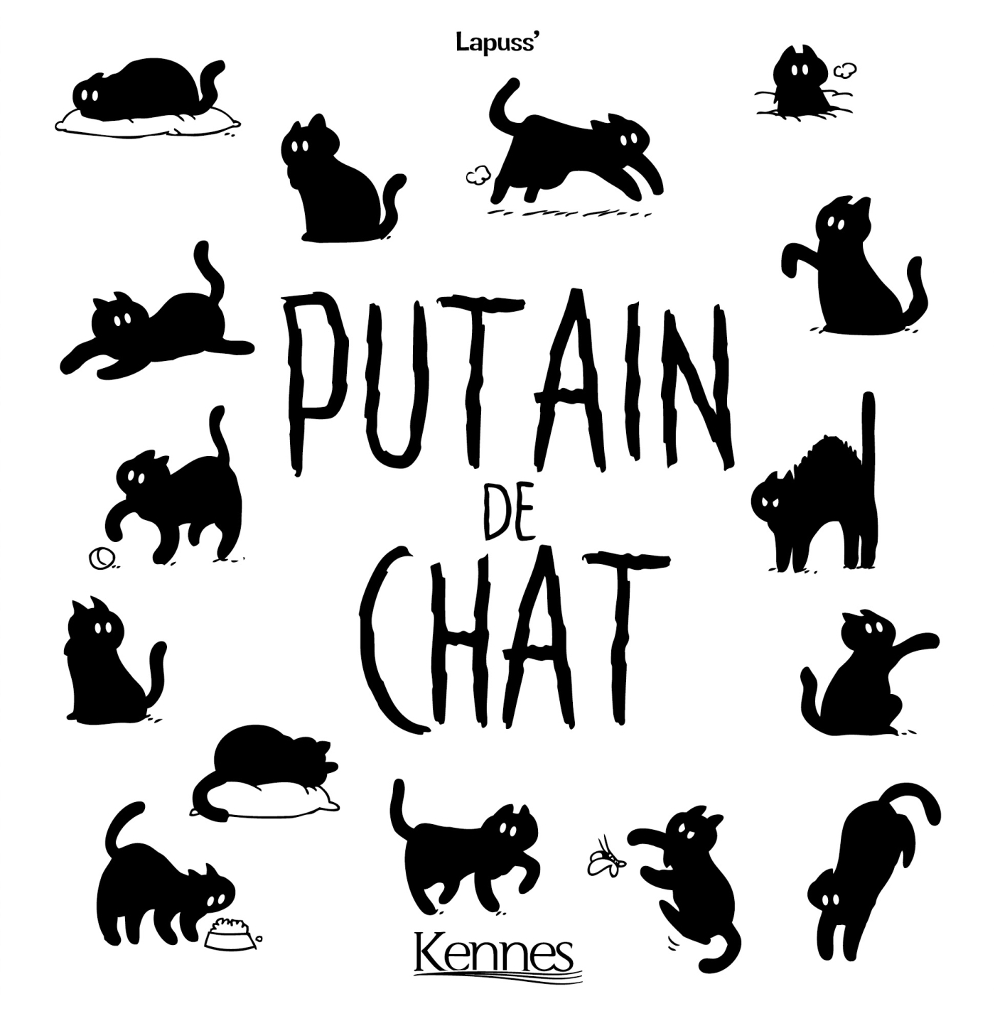 Putain de chat - Coffret 2021 1/2 - Lapuss' Lapuss' - LES 3 AS