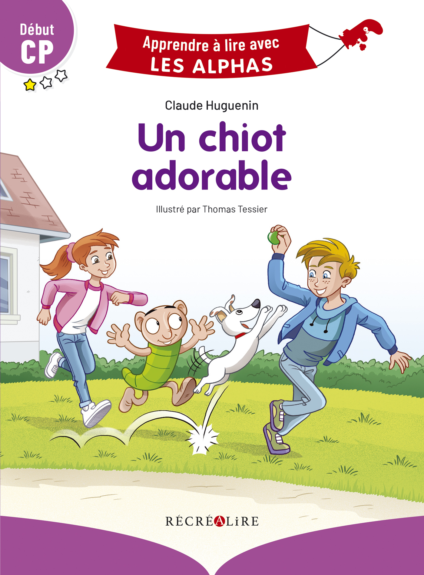 Un chiot adorable Début CP - Huguenin Claude, Tessier Thomas - RECREALIRE