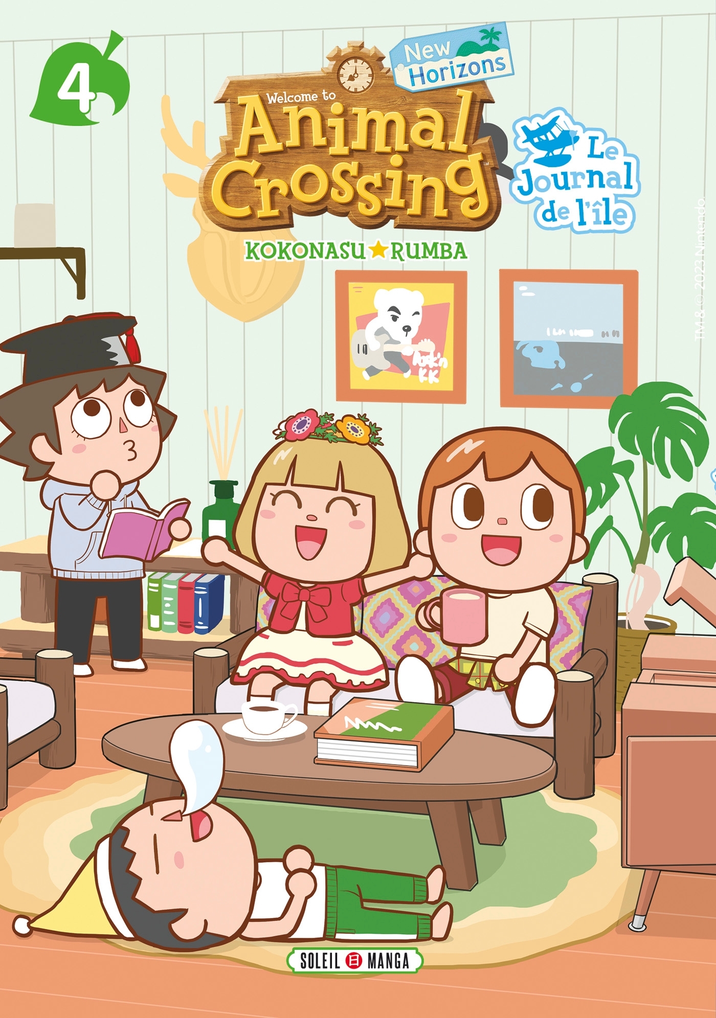 Animal Crossing : New Horizons - Le Journal de l'île T04 - Nintendo Nintendo, Rumba Kokonasu, NINTENDO  - SOLEIL