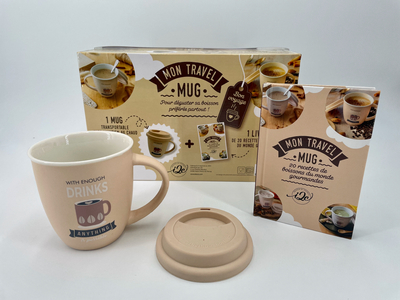 Mon coffret Beige Travel Mug - Collectif Collectif - I2C