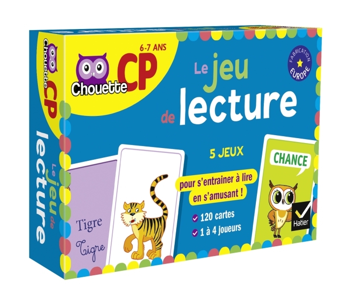 Chouette - Le jeu de lecture CP - Amram Nicole, Grison Stéphanie - HATIER