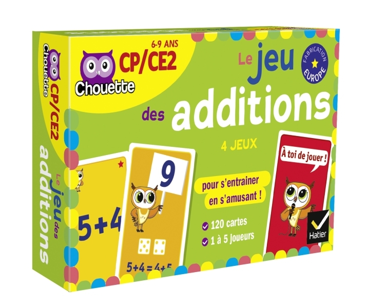 Chouette - Le jeu des additions CP/CE2 - Domergue Lucie, Iribarne Muriel - HATIER