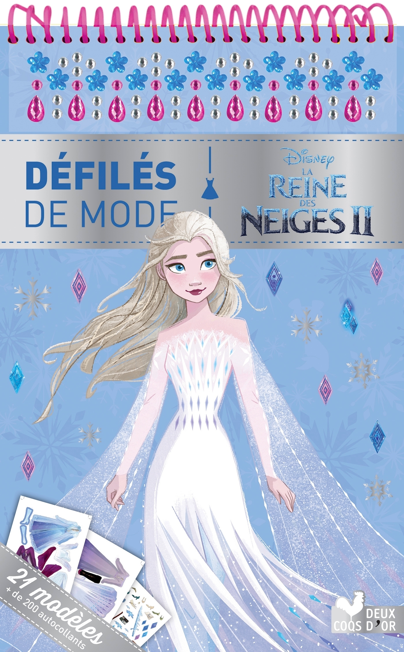 La Reine des neiges 2 - bloc à spirale - Disney Disney - DEUX COQS D OR