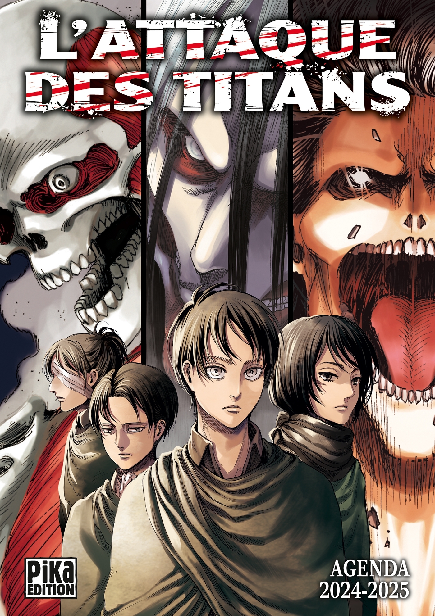 L'Attaque des Titans - Agenda 2024 - 2025 - Isayama Hajime - PIKA