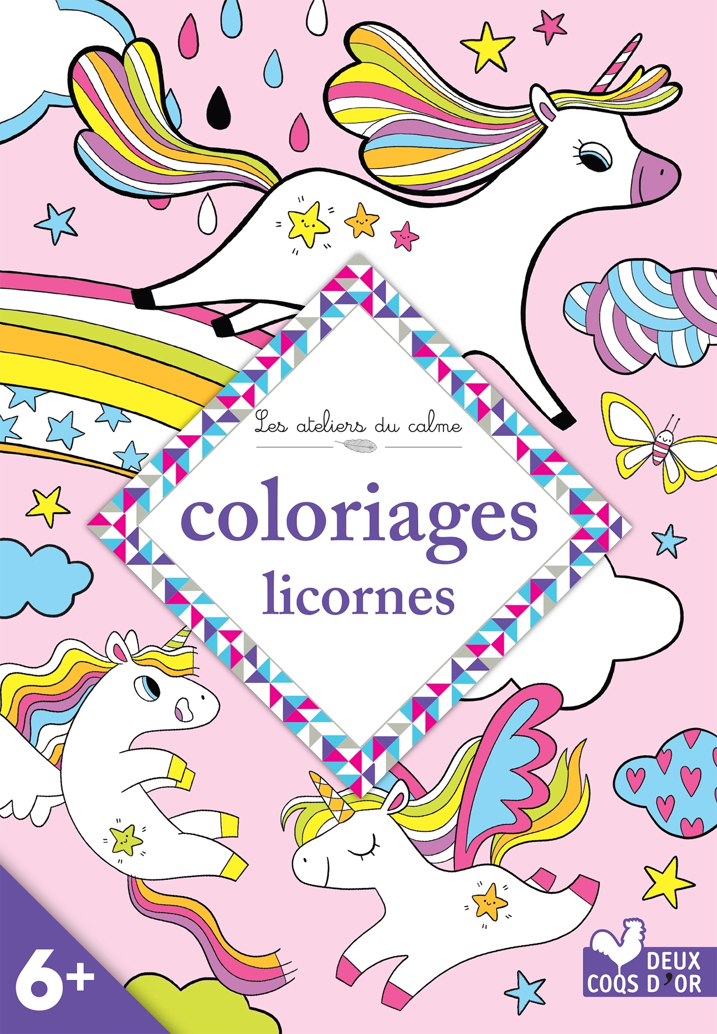 Coloriages licornes - Notaert Amandine - DEUX COQS D OR