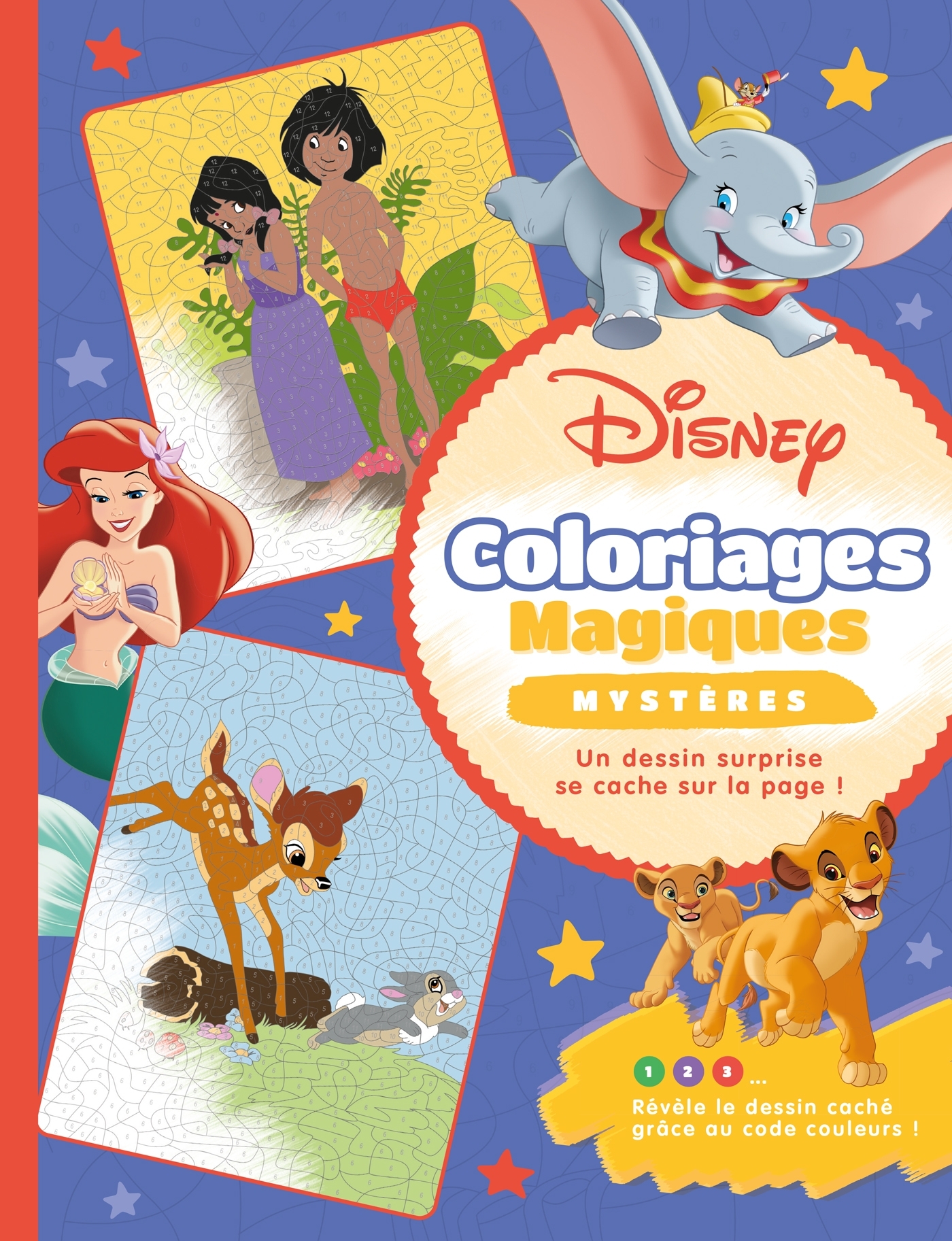 VARIOUS DISNEY - Coloriages Magiques - Mystères - Collectif  - DISNEY HACHETTE