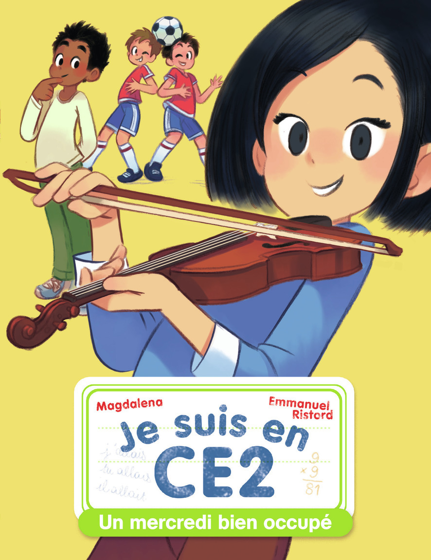 Je suis en CE2 - Un mercredi bien occupé - Magdalena , Ristord Emmanuel - PERE CASTOR