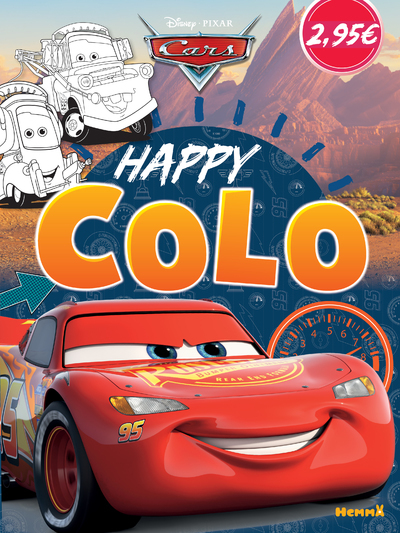 Disney Pixar Cars - Happy colo - Collectif Collectif - HEMMA