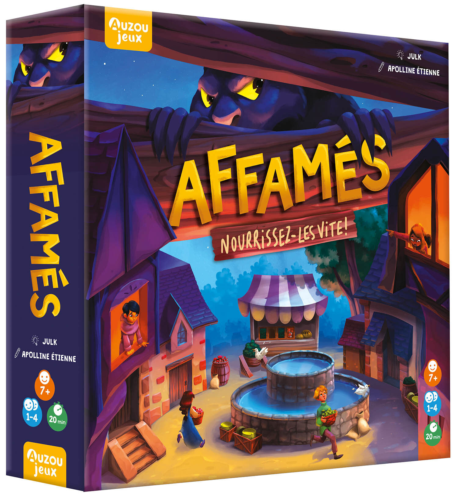 GRANDS JEUX - AFFAMÉS - Julk Julk, ETIENNE Apolline - AUZOU