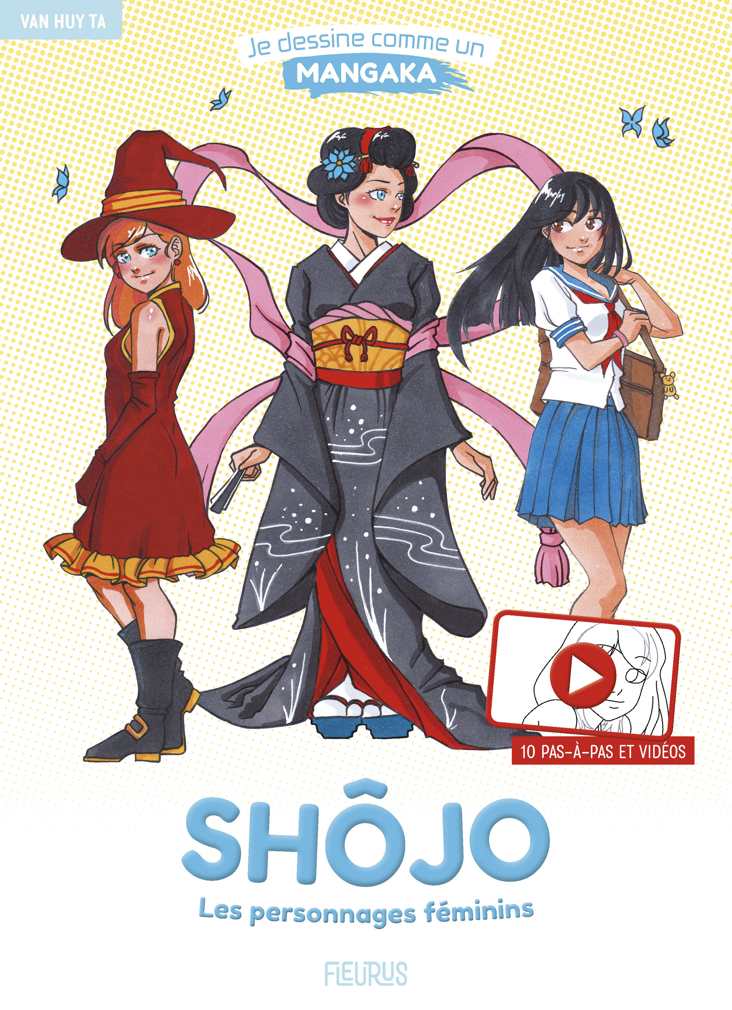 Shôjo : Les personnages féminins - Ta Van Huy - FLEURUS