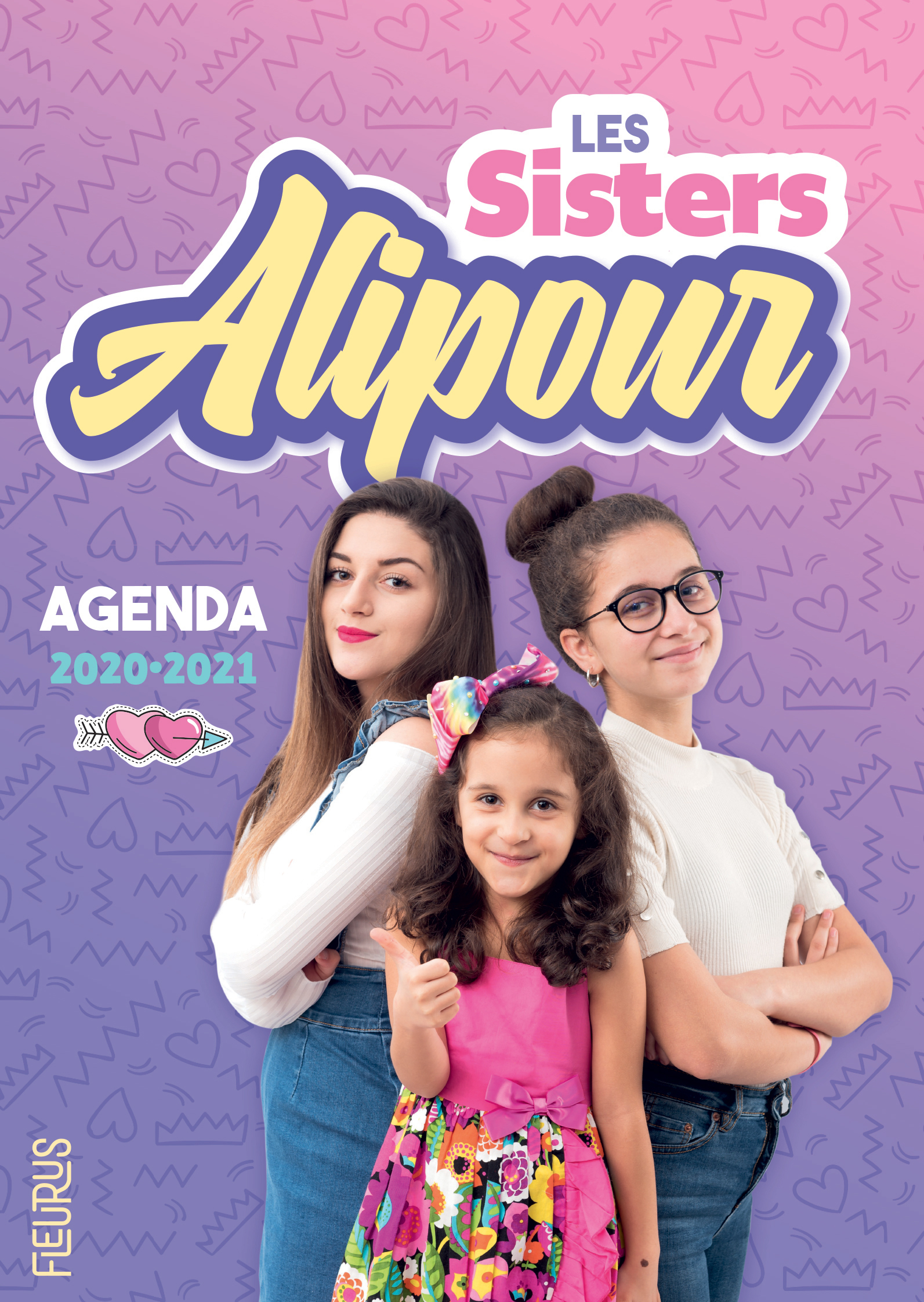 Agenda 2020-2021 des sisters Alipour - Alipour Néguine - FLEURUS