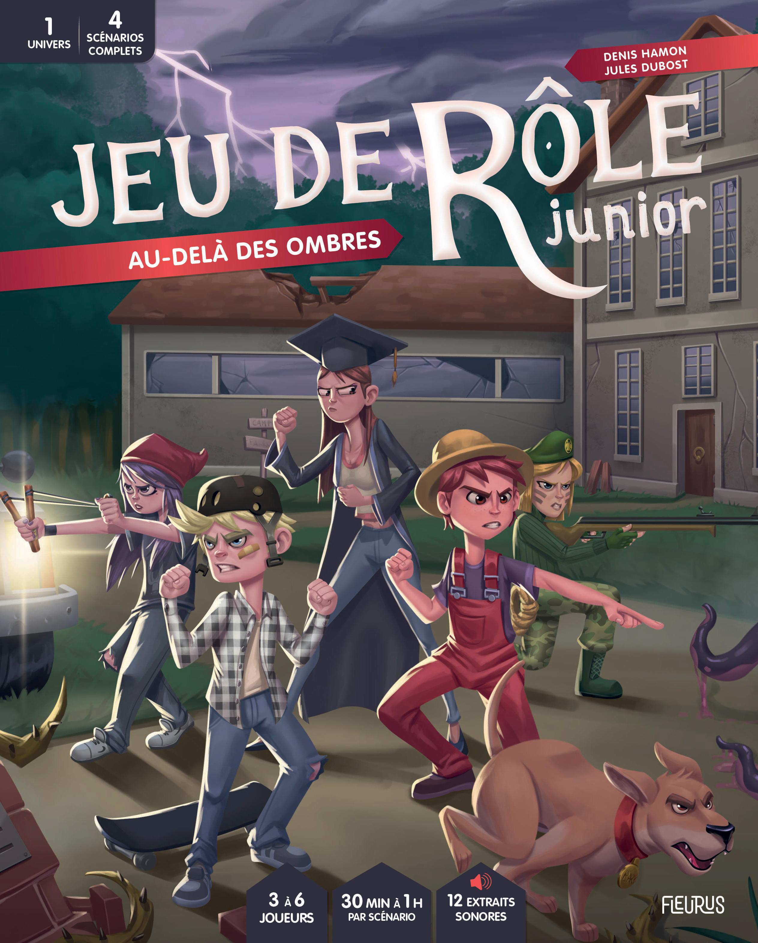 Jeu de rôle junior : Au-delà des ombres - Hamon Denis, Dubost Jules - FLEURUS