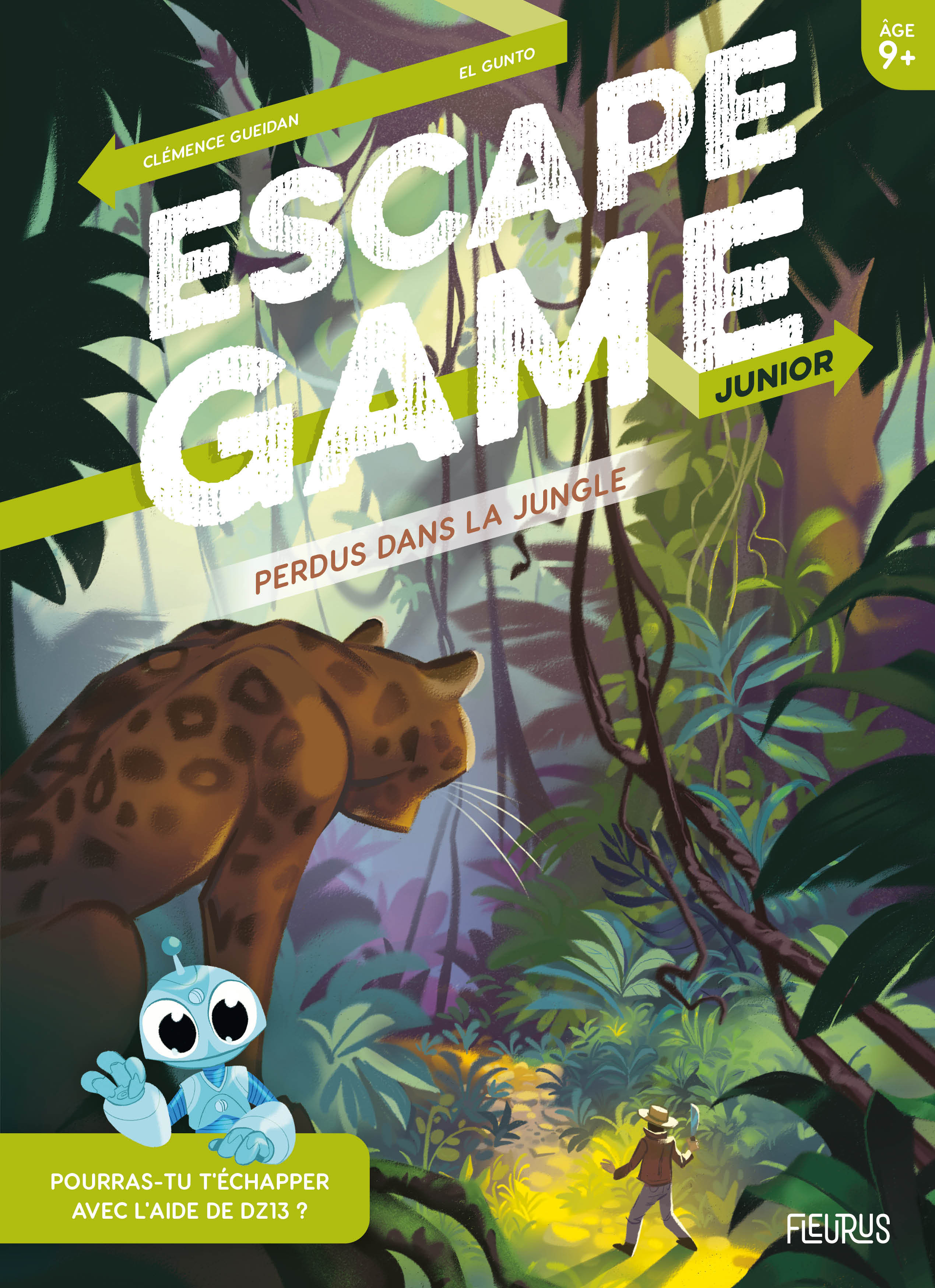 Escape Game Junior - Perdus dans la jungle - Prieur Rémi, Vives Mélanie, El Gunto El Gunto - FLEURUS