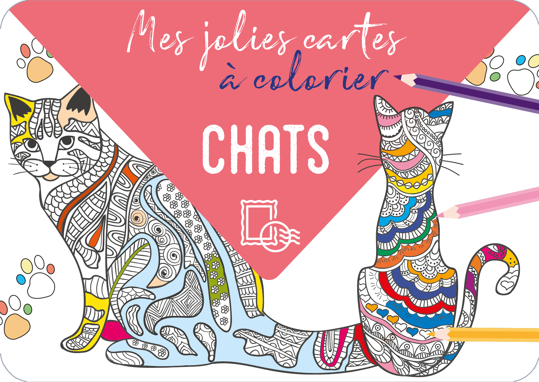 Mes jolies cartes à colorier - Chats - XXX - 365 PARIS