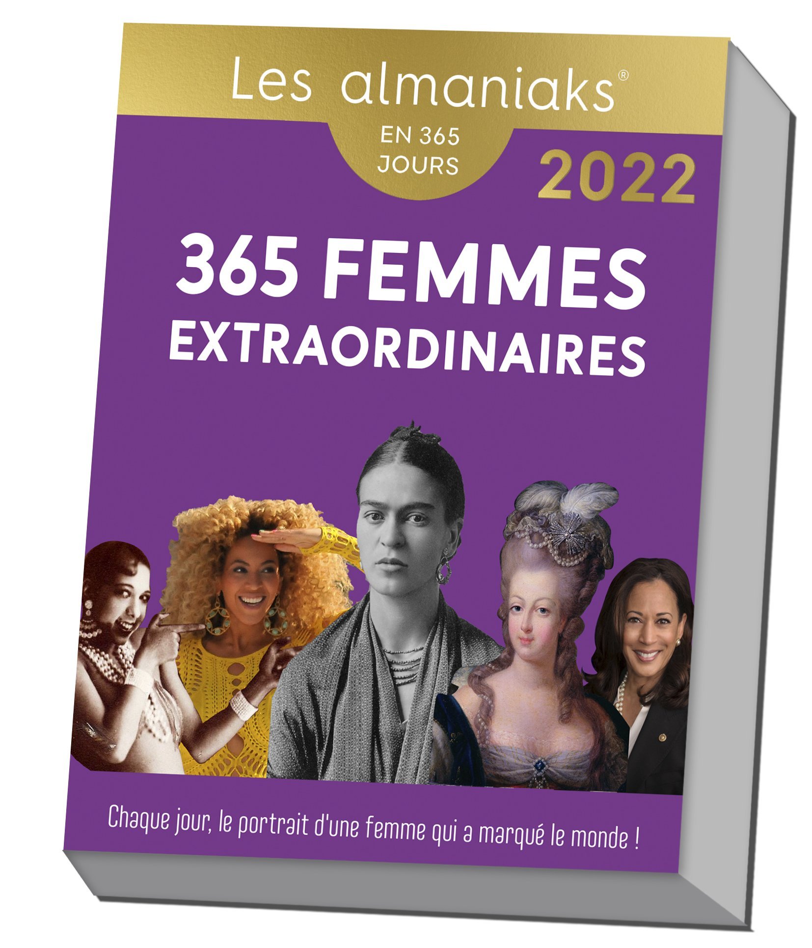 Calendrier Almaniak 365 femmes extraordinaires 2022 - Gaston Delphine - 365 PARIS