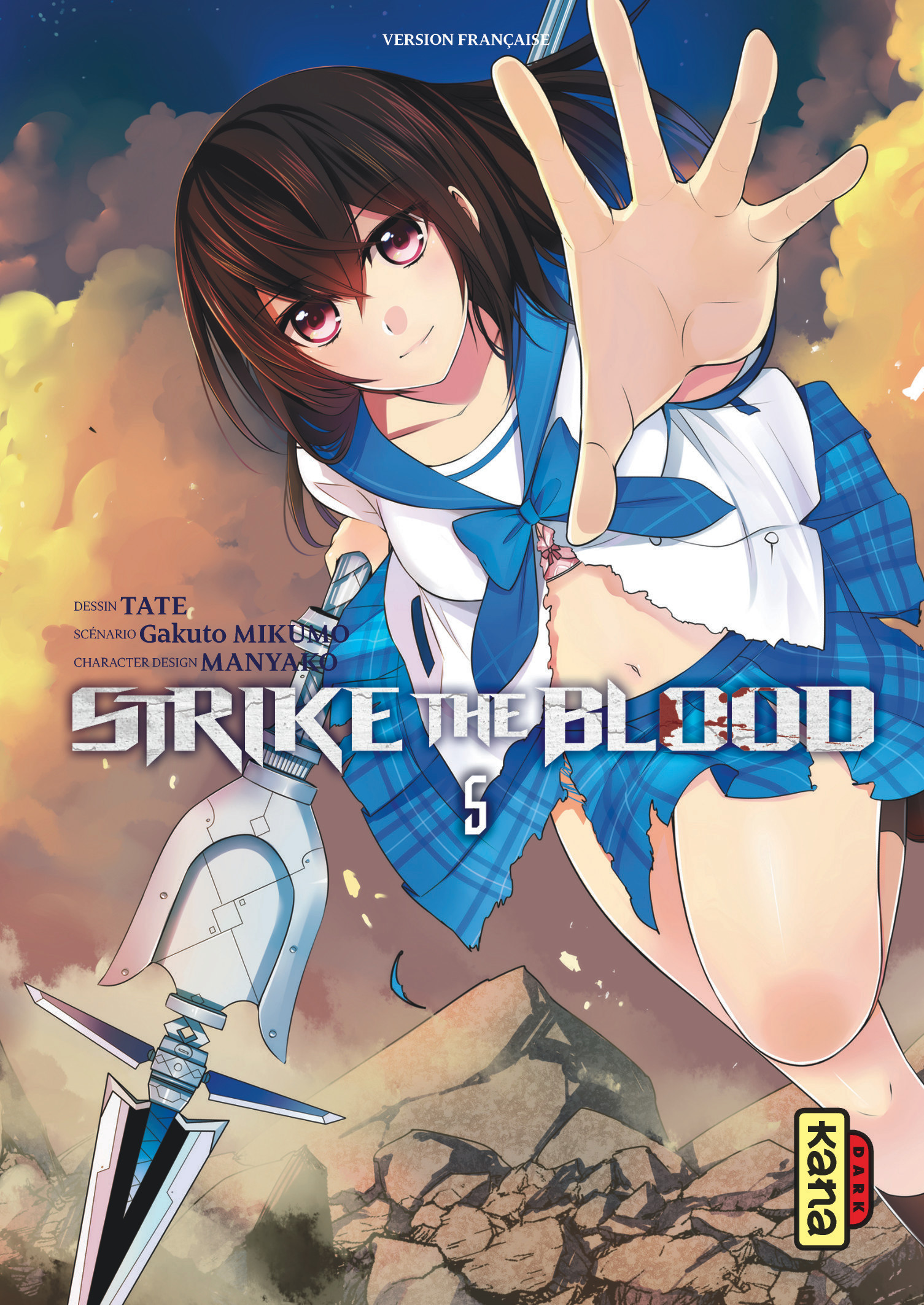 Strike the Blood - Tome 5 - Gakuto MIKUMO Gakuto MIKUMO, Taté Taté - KANA