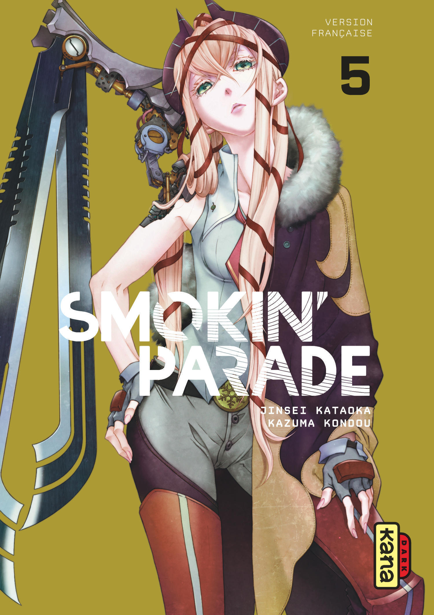 Smokin' Parade - Tome 5 - Jinsei Kataoka Jinsei Kataoka, Kazuma Kondou Kazuma Kondou, Jinsei Kataoka , Kazuma Kondou  - KANA