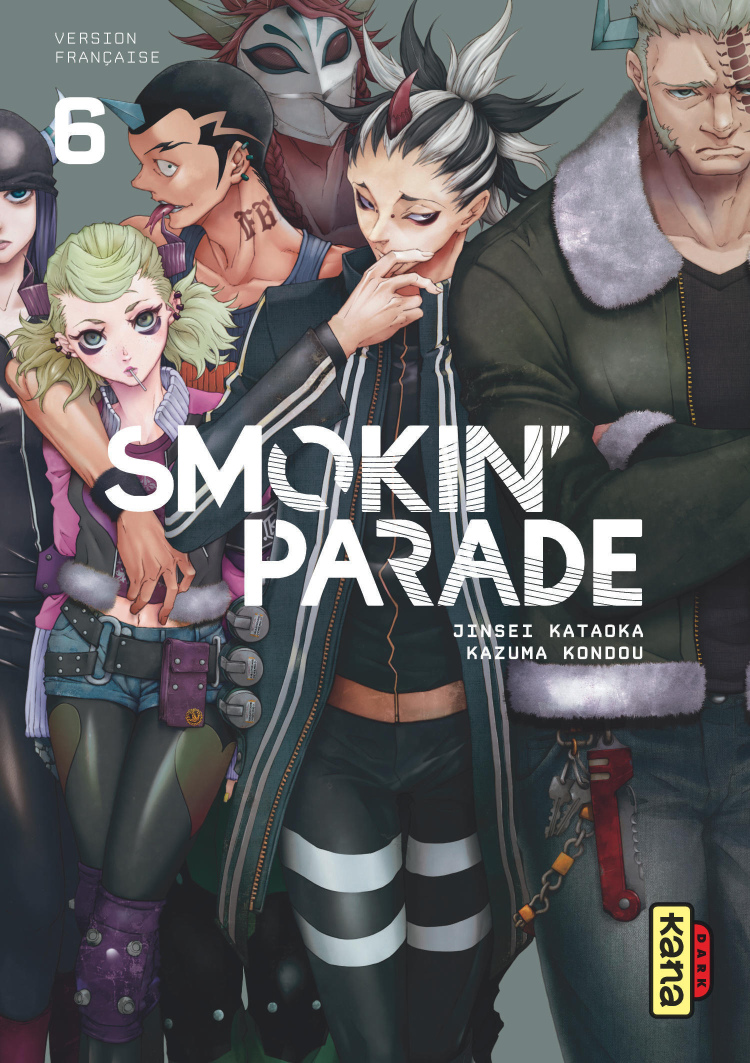 Smokin' Parade - Tome 6 - Jinsei Kataoka Jinsei Kataoka, Kazuma Kondou Kazuma Kondou, Jinsei Kataoka , Kazuma Kondou  - KANA