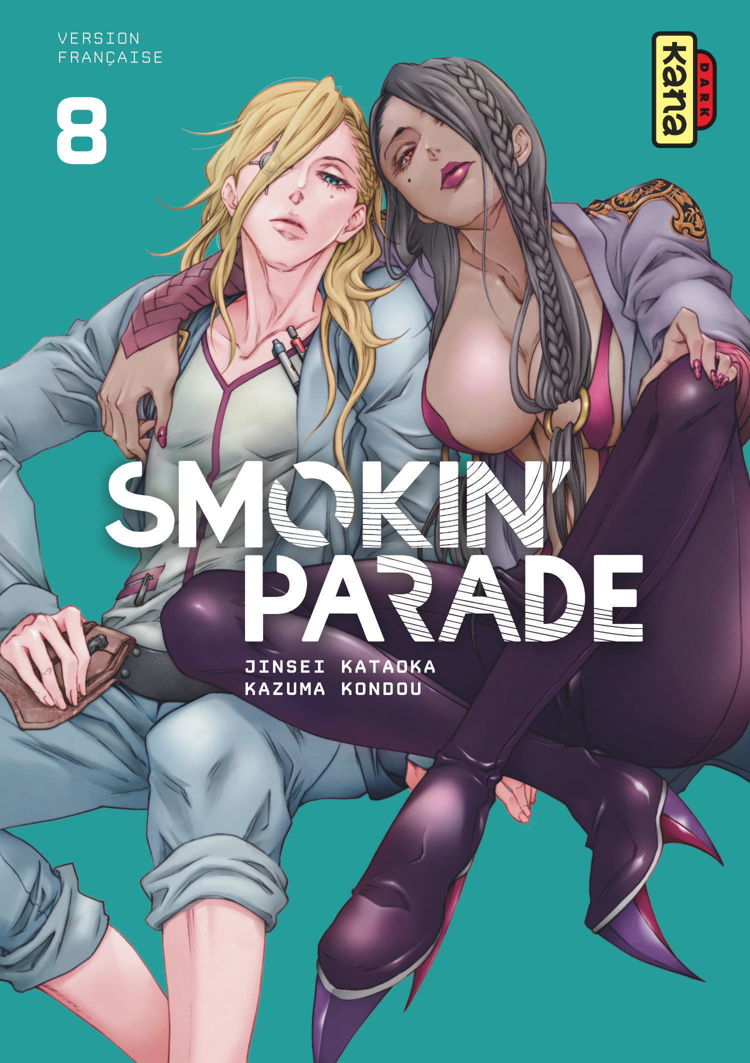 Smokin' Parade - Tome 8 - Jinsei Kataoka Jinsei Kataoka, Kazuma Kondou Kazuma Kondou, Jinsei Kataoka , Kazuma Kondou  - KANA