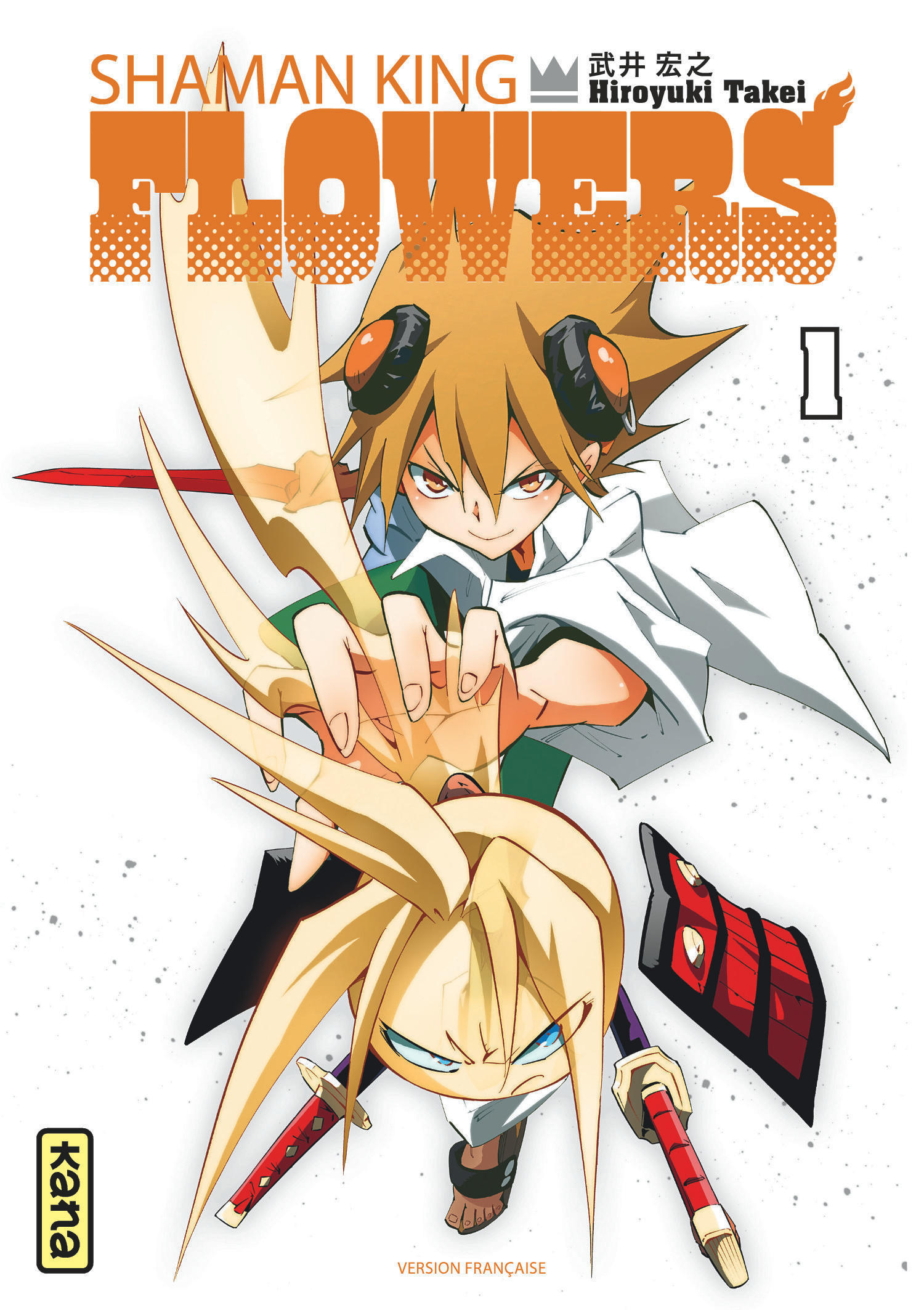 Shaman King - Flowers - Tome 1 - Hiroyuki Takei Hiroyuki Takei, Hiroyuki Takei  - KANA