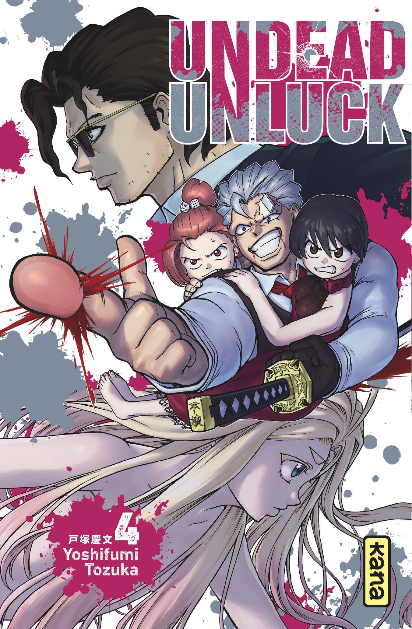 Undead unluck - Tome 4 - Yoshifumi Totsuka Yoshifumi Totsuka, Yoshifumi Totsuka  - KANA