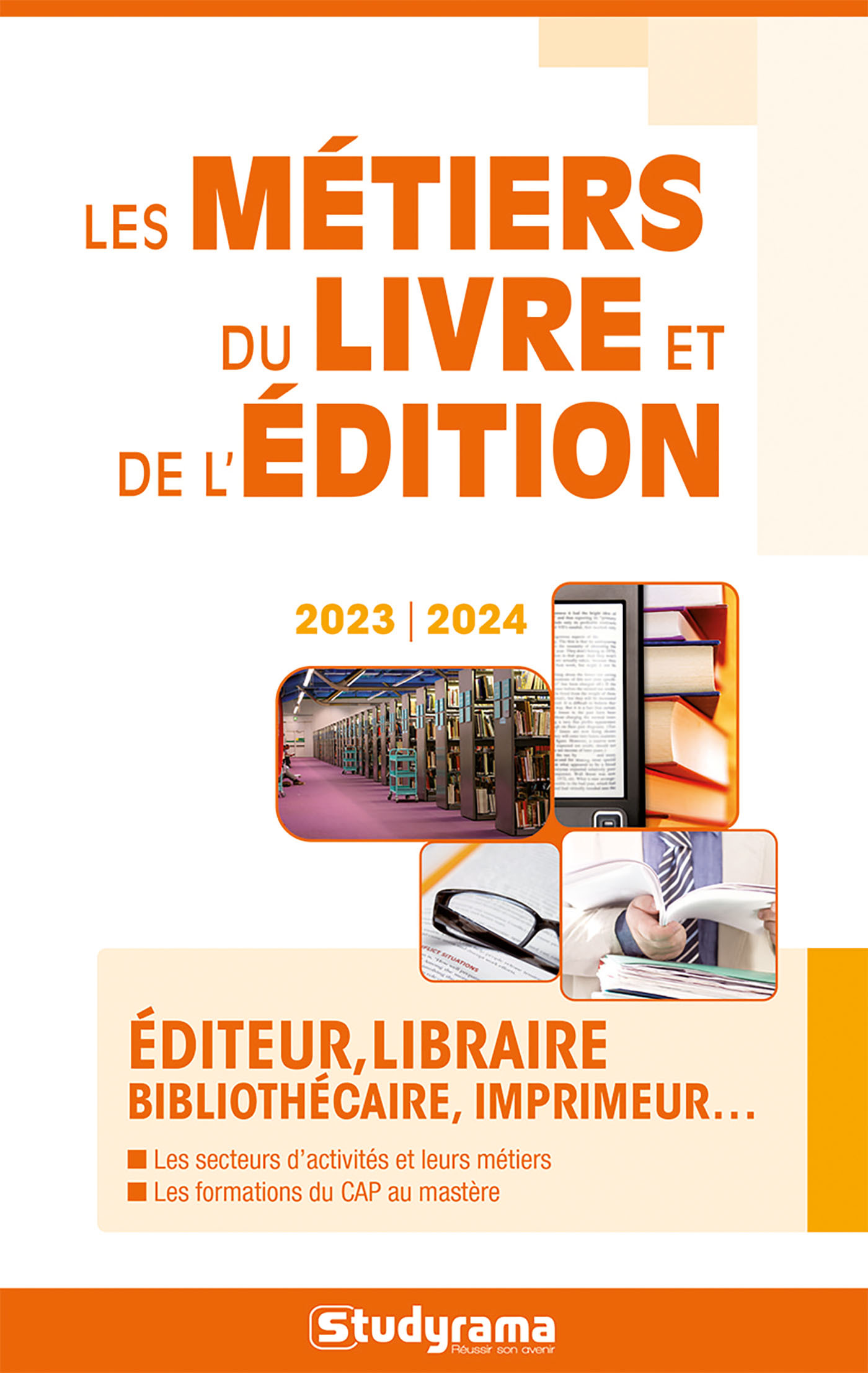 Les métiers du livre et de l'édition - Collectif  - STUDYRAMA