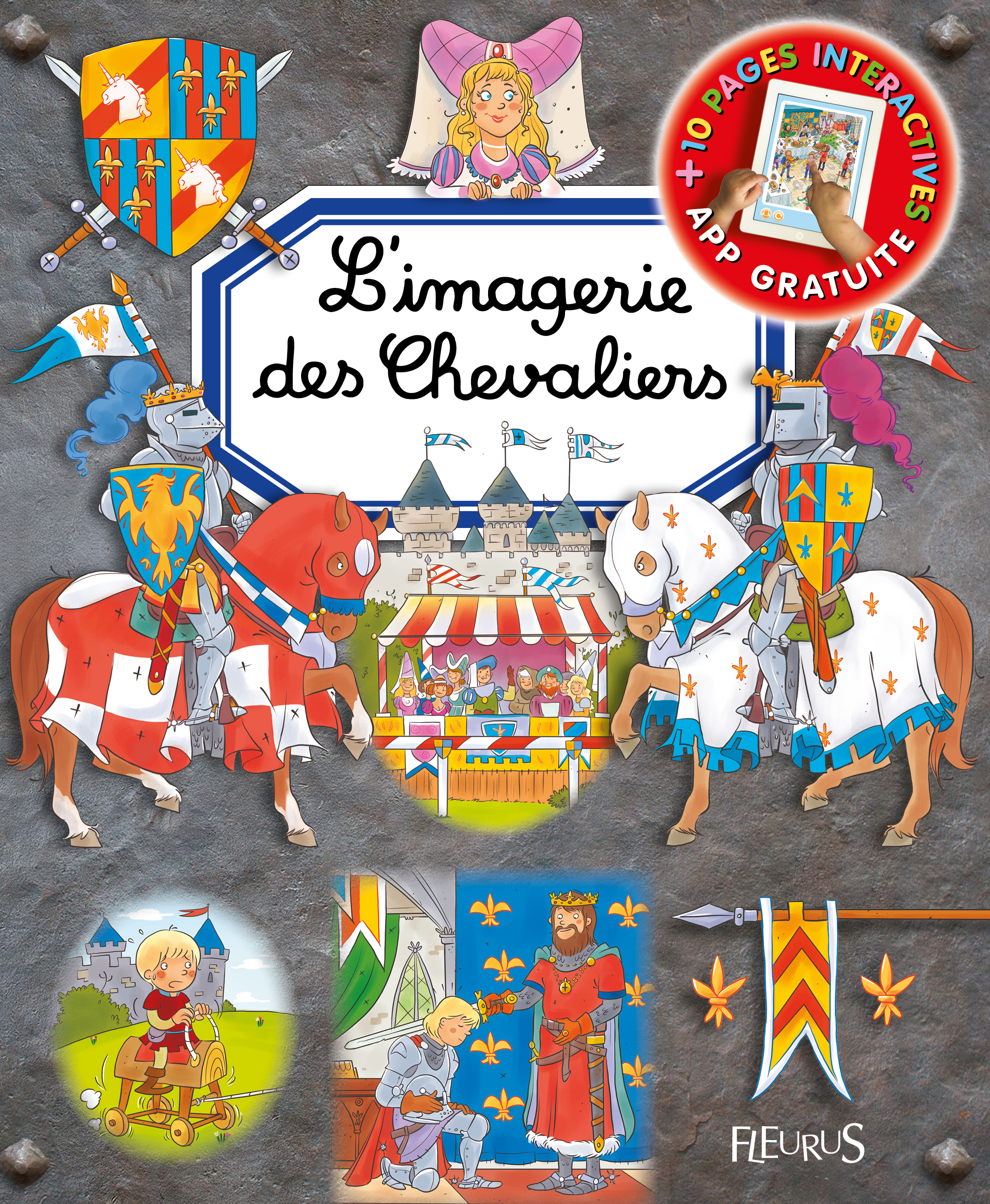 L'imagerie des chevaliers (interactive) - Bouet Marie-Laure, Simon Philippe - FLEURUS