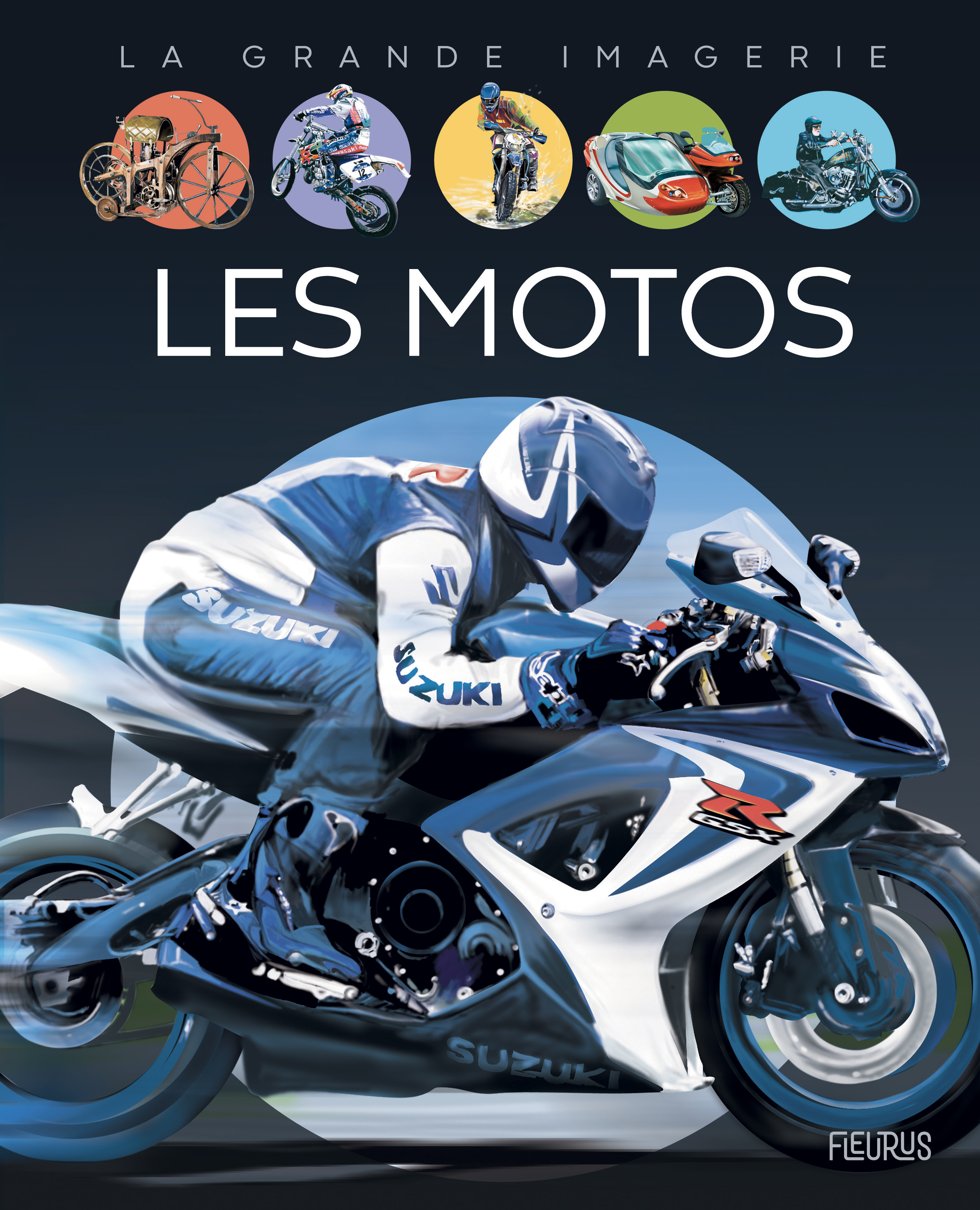 Les motos - Vandewiele Agnès, Dayan Jacques, Laheurte Pascal - FLEURUS