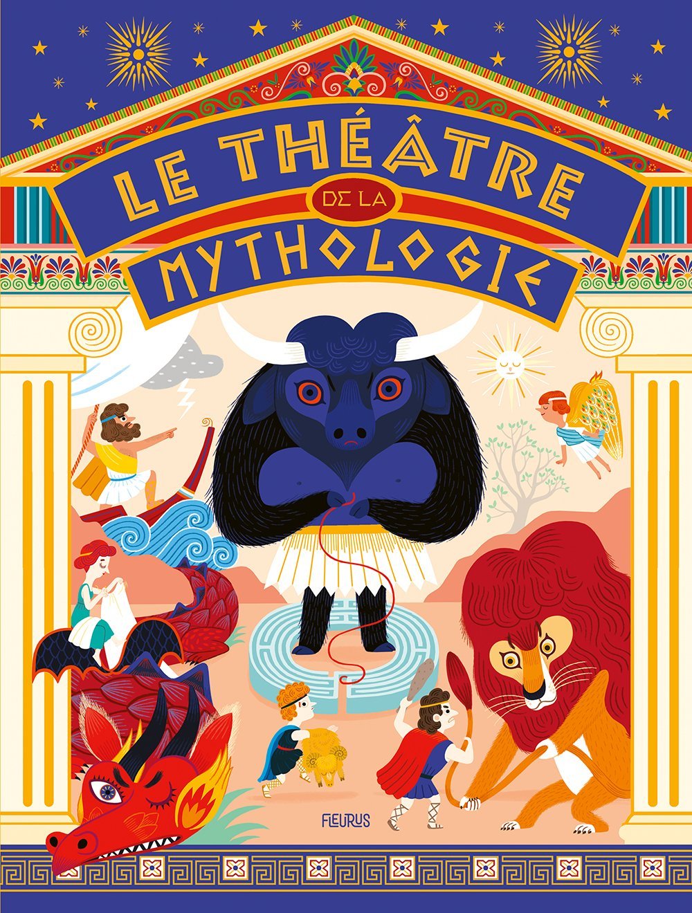 Le théâtre de la mythologie - Hédelin Pascale, Mercier Julie - FLEURUS