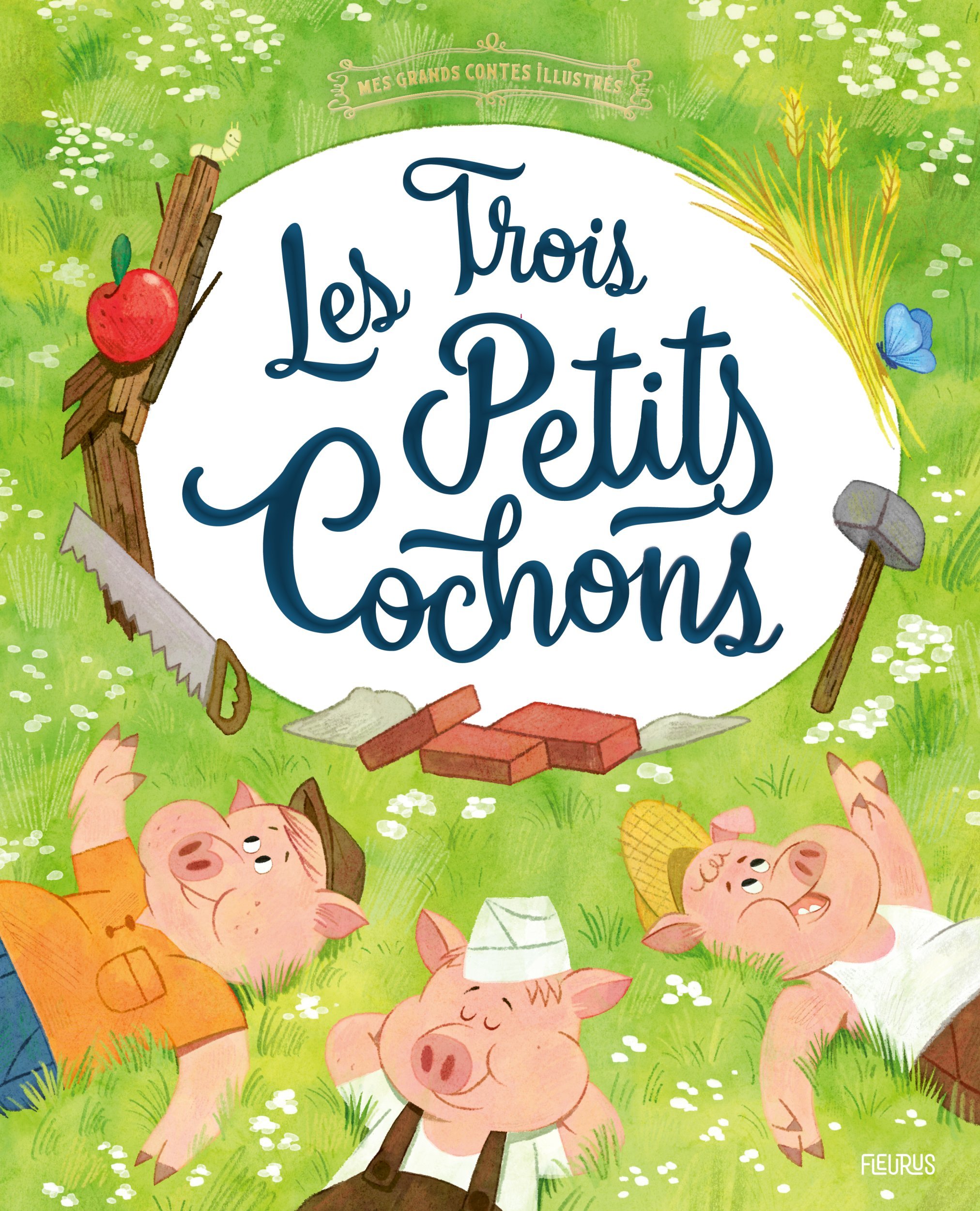 Les trois petits cochons - Dupin Olivier, Fumagalli Simone - FLEURUS