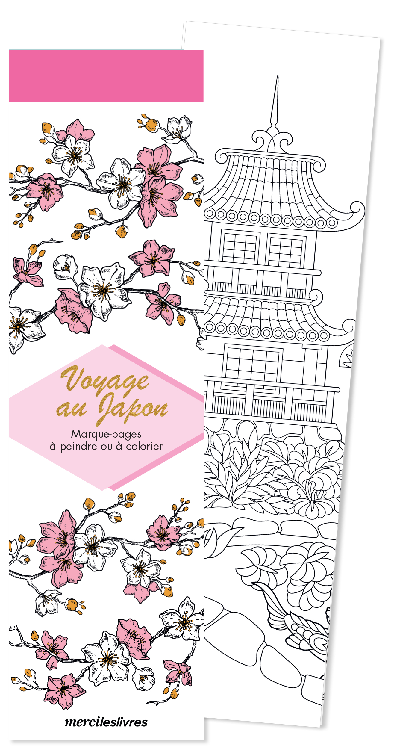 Marque-pages - Voyage au Japon - Collectif  - MERCILESLIVRES