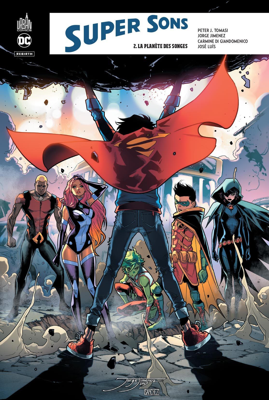 Super Sons  - Tome 2 - Collectif Collectif, Jimenez Jorge Jimenez Jorge, Tomasi Peter Tomasi Peter, Collectif , Jimenez Jorge , TOMASI PETER  - URBAN COMICS