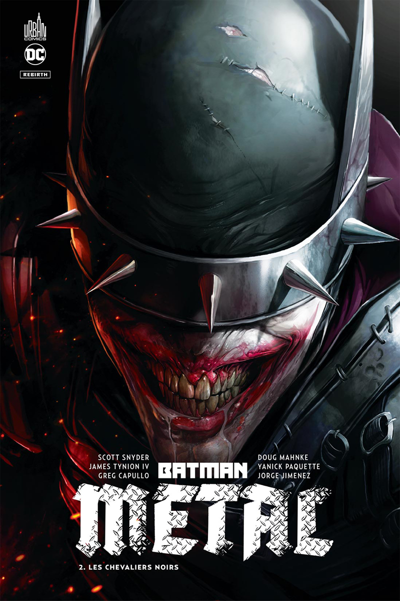 Batman Metal - Tome 2 - Capullo Greg Capullo Greg, Snyder Scott Snyder Scott, Collectif Collectif, TYNION IV James TYNION IV James, Capullo Greg , Snyder Scott , Collectif , TYNION IV James  - URBAN COMICS