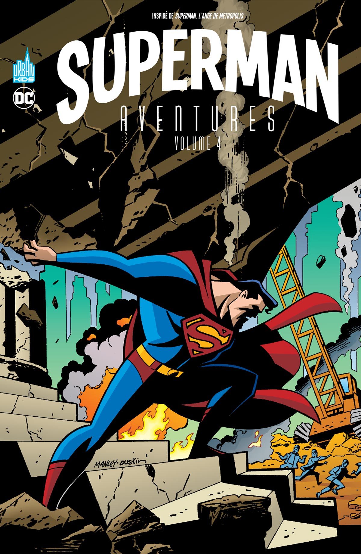 Superman Aventures  - Tome 4 - McCLOUD Scott McCLOUD Scott, Burchett Rick Burchett Rick, McCloud Scott , Burchett Rick  - URBAN COMICS