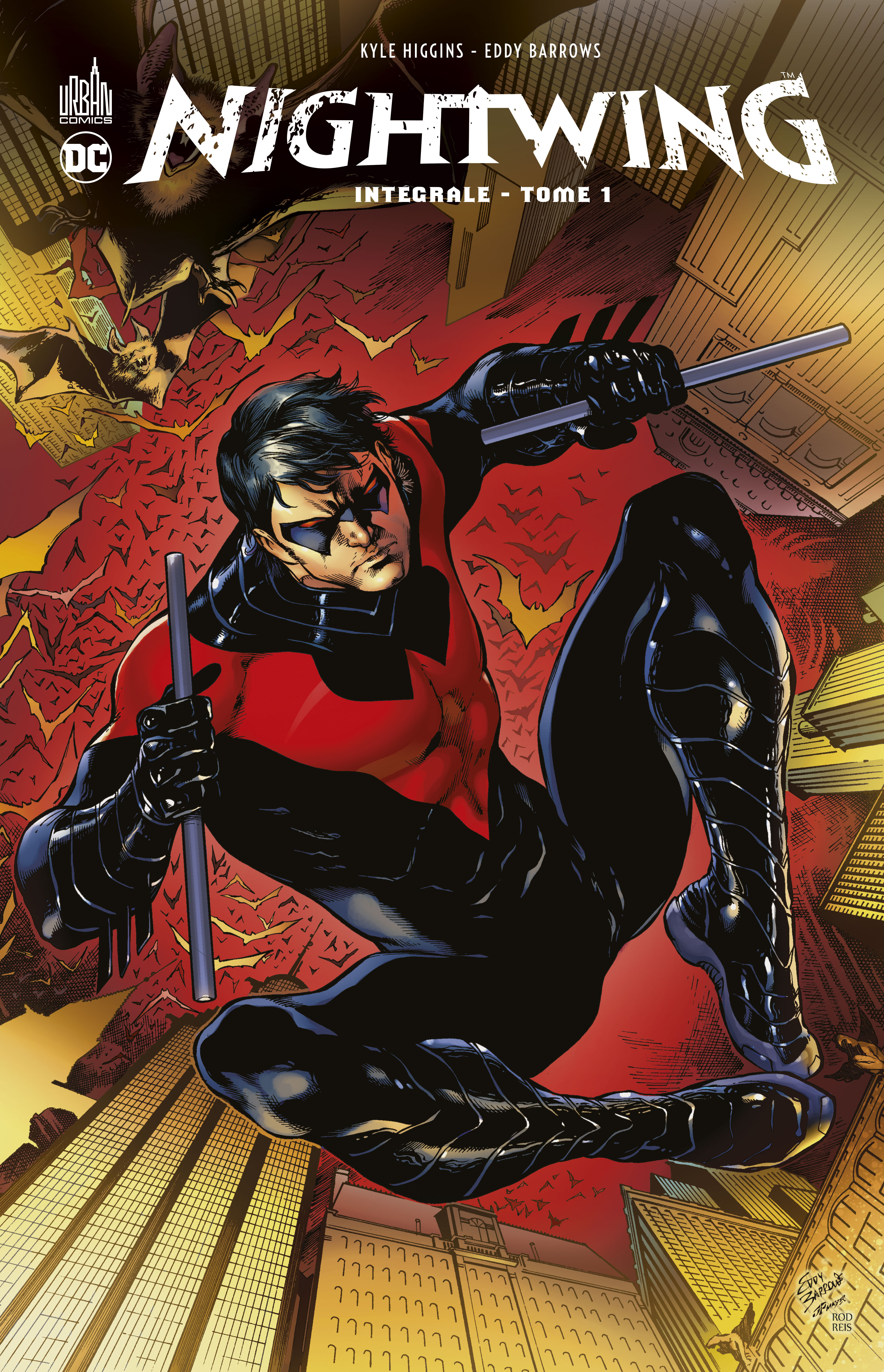 Nightwing intégrale  - Tome 1 - Higgins Kyle Higgins Kyle, Barrows Eddy Barrows Eddy, Collectif Collectif, Higgins Kyle , Barrows Eddy , Collectif  - URBAN COMICS