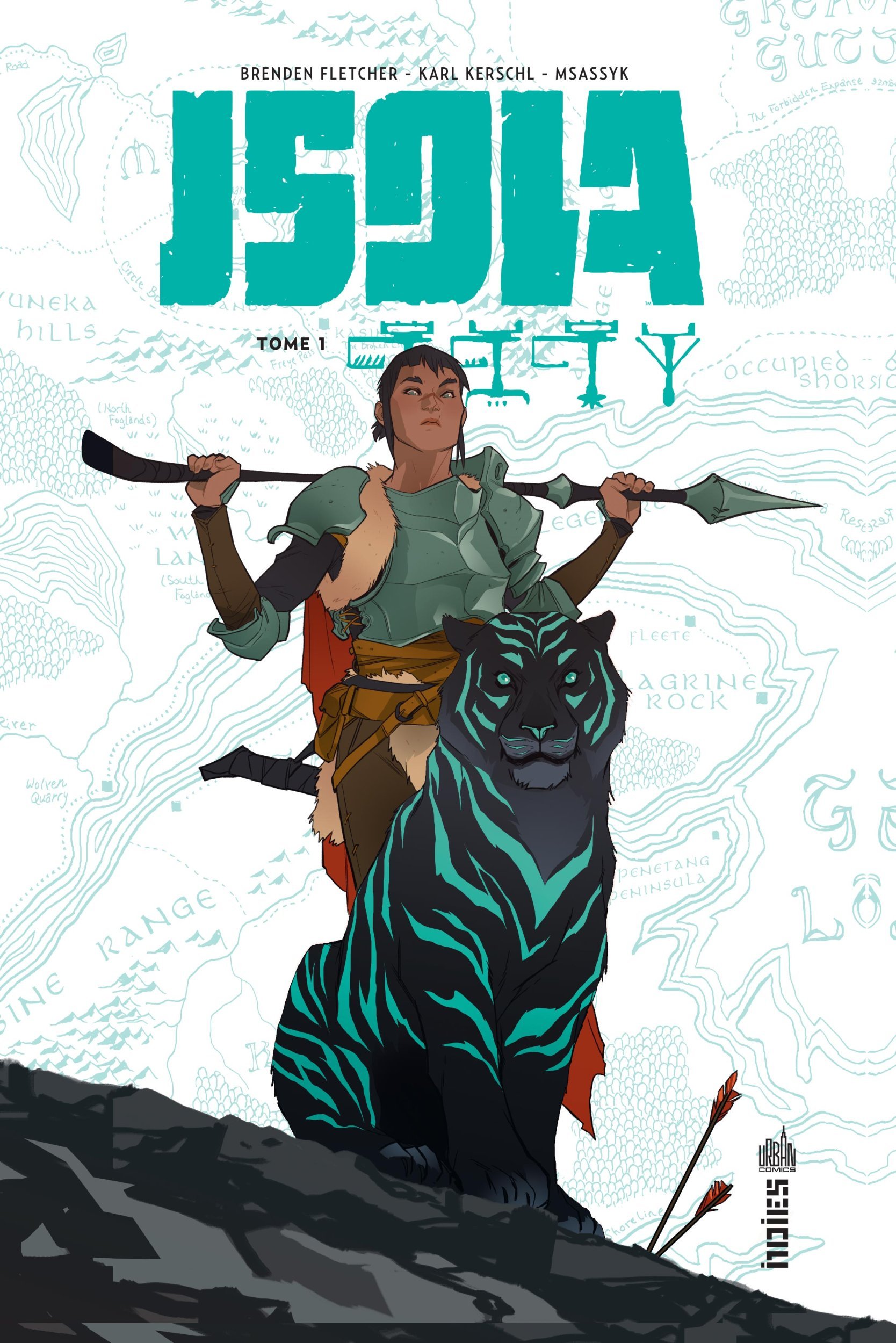 Isola - Tome 1 - FLETCHER  Brenden FLETCHER  Brenden, Kerschl Karl Kerschl Karl, FLETCHER  Brenden , Kerschl Karl  - URBAN COMICS