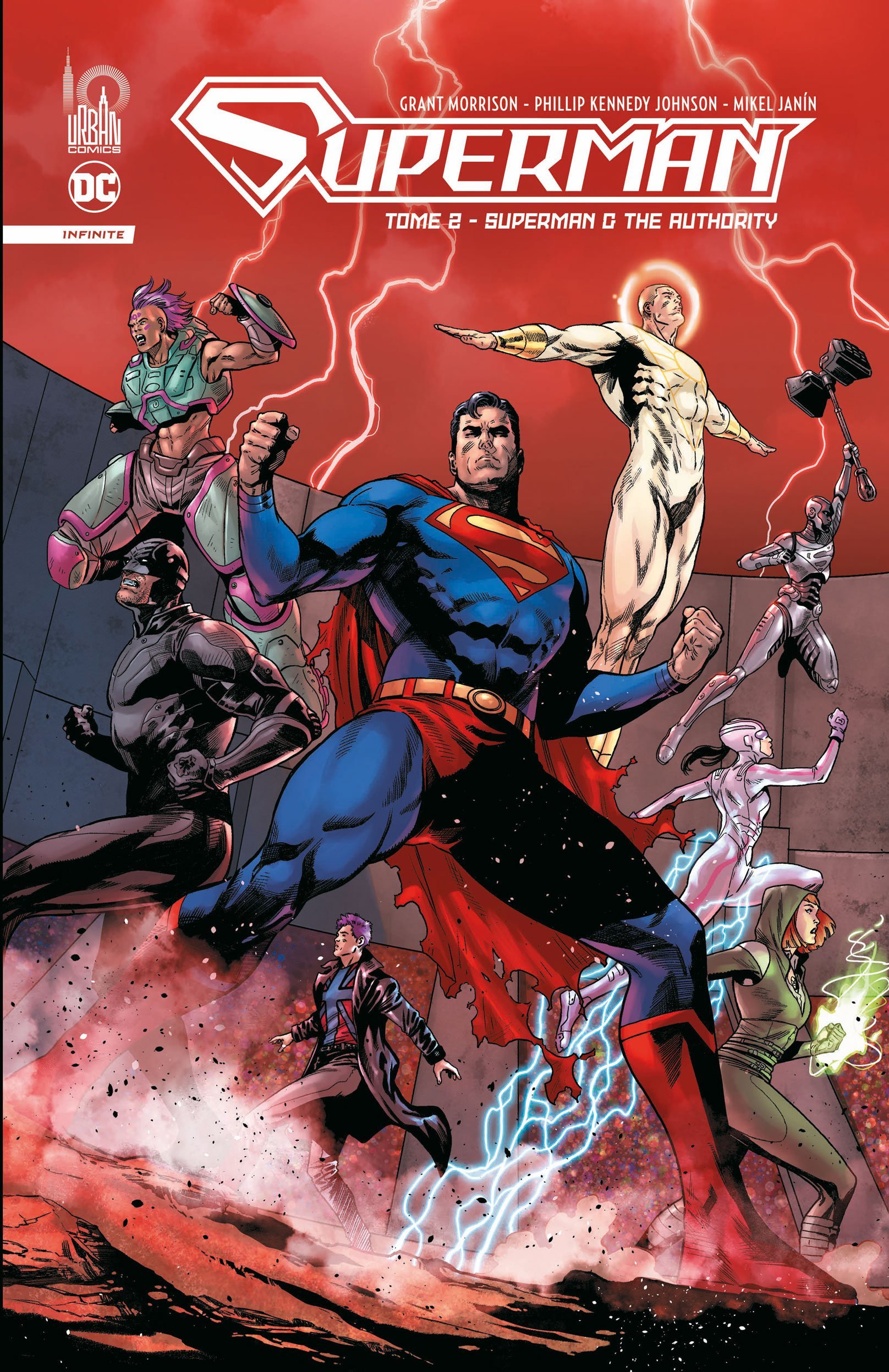 Superman Infinite tome 2 - Morrison Grant Morrison Grant, JANIN  Mikel JANIN  Mikel, Morrison Grant , JANIN  Mikel  - URBAN COMICS