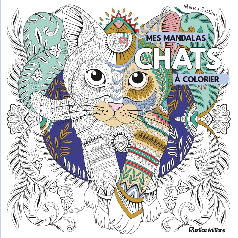 Mandalas à colorier : chats - Zottino Marica - RUSTICA