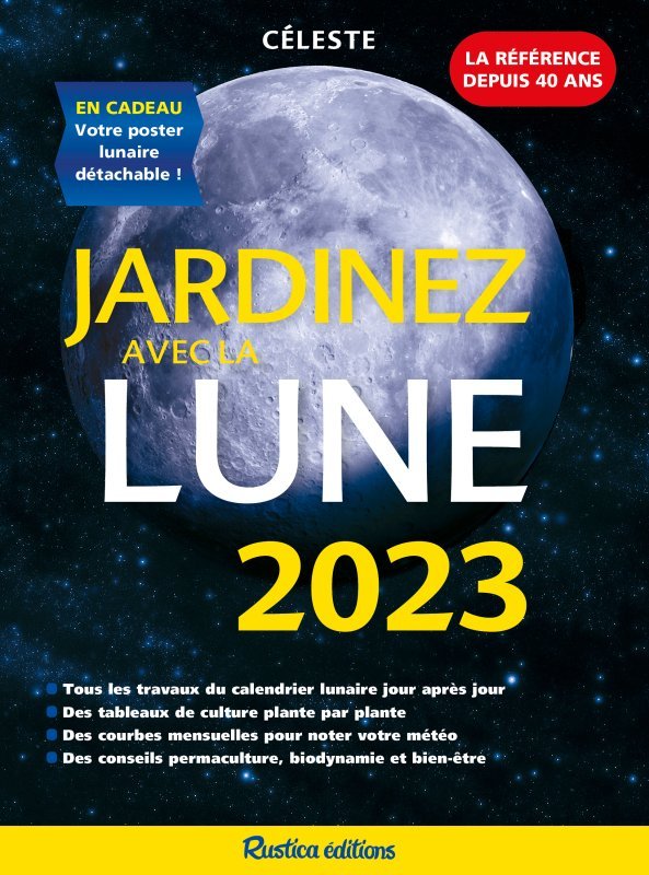 Jardinez avec la Lune 2023 - Trédoulat Thérèse - RUSTICA