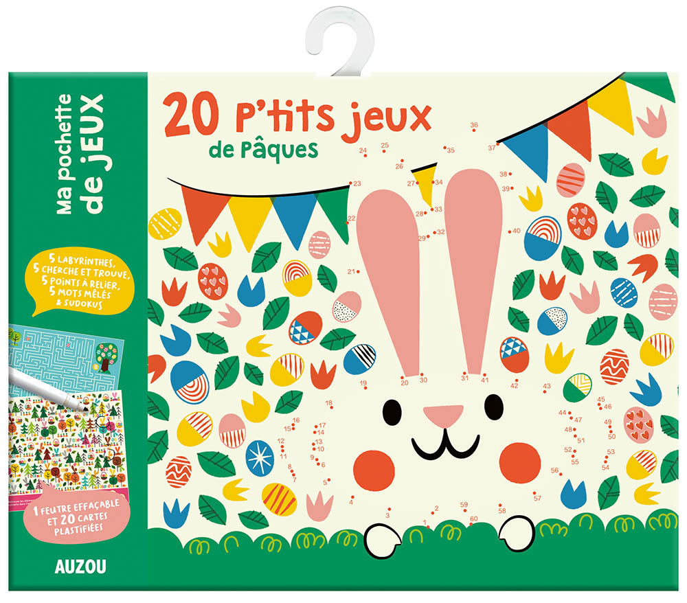 MA POCHETTE DE JEUX - 20 P'TITS JEUX DE PÂQUES - Pintachan Pintachan, Pintachan  - AUZOU