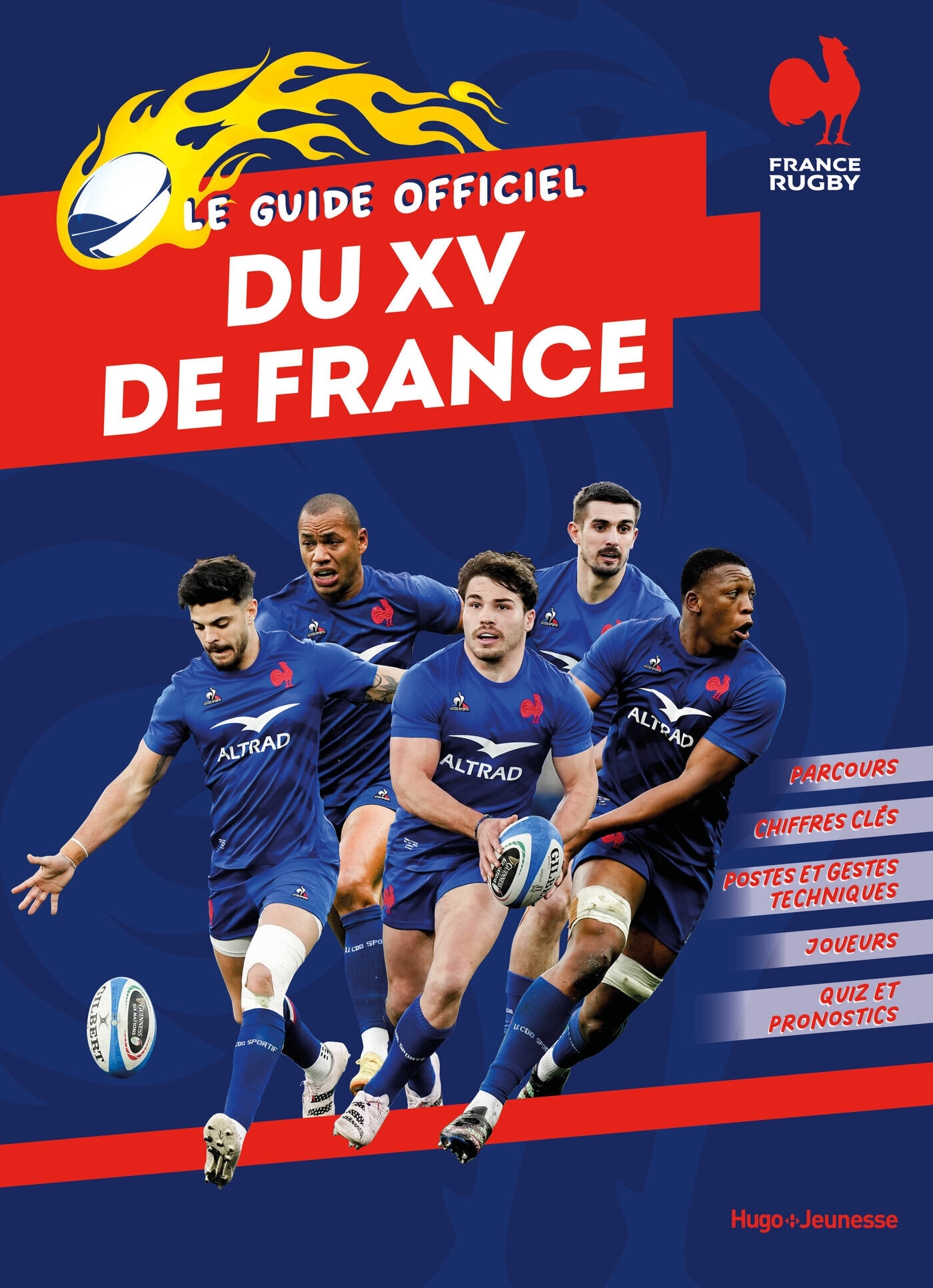 Guide officiel du XV de France - enfants - Lefevre Gaëtan, FFR FFR, FFR  - HUGO JEUNESSE