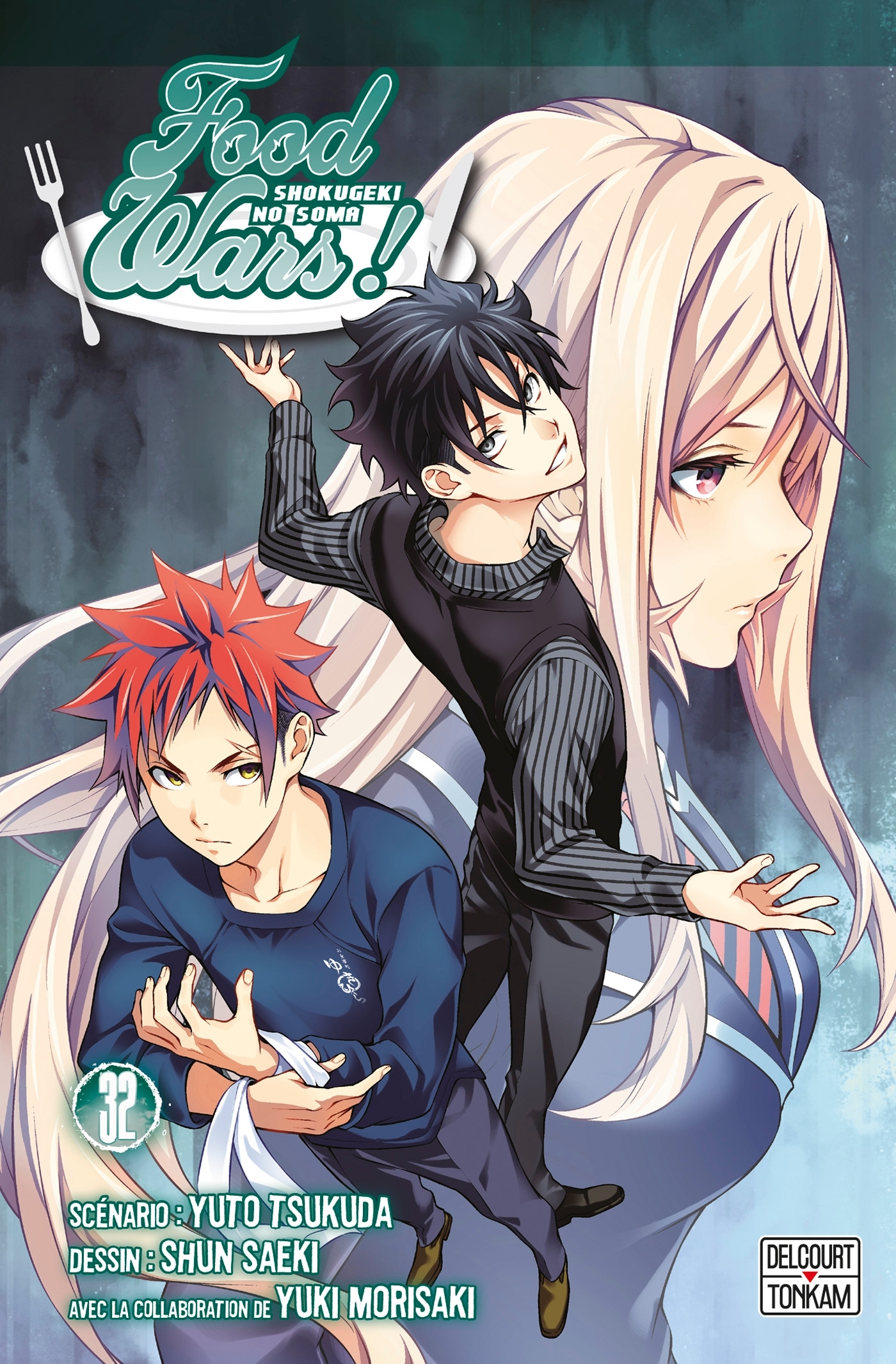 Food wars ! T32 - Tsukuda Yuto, Saeki Shun - DELCOURT